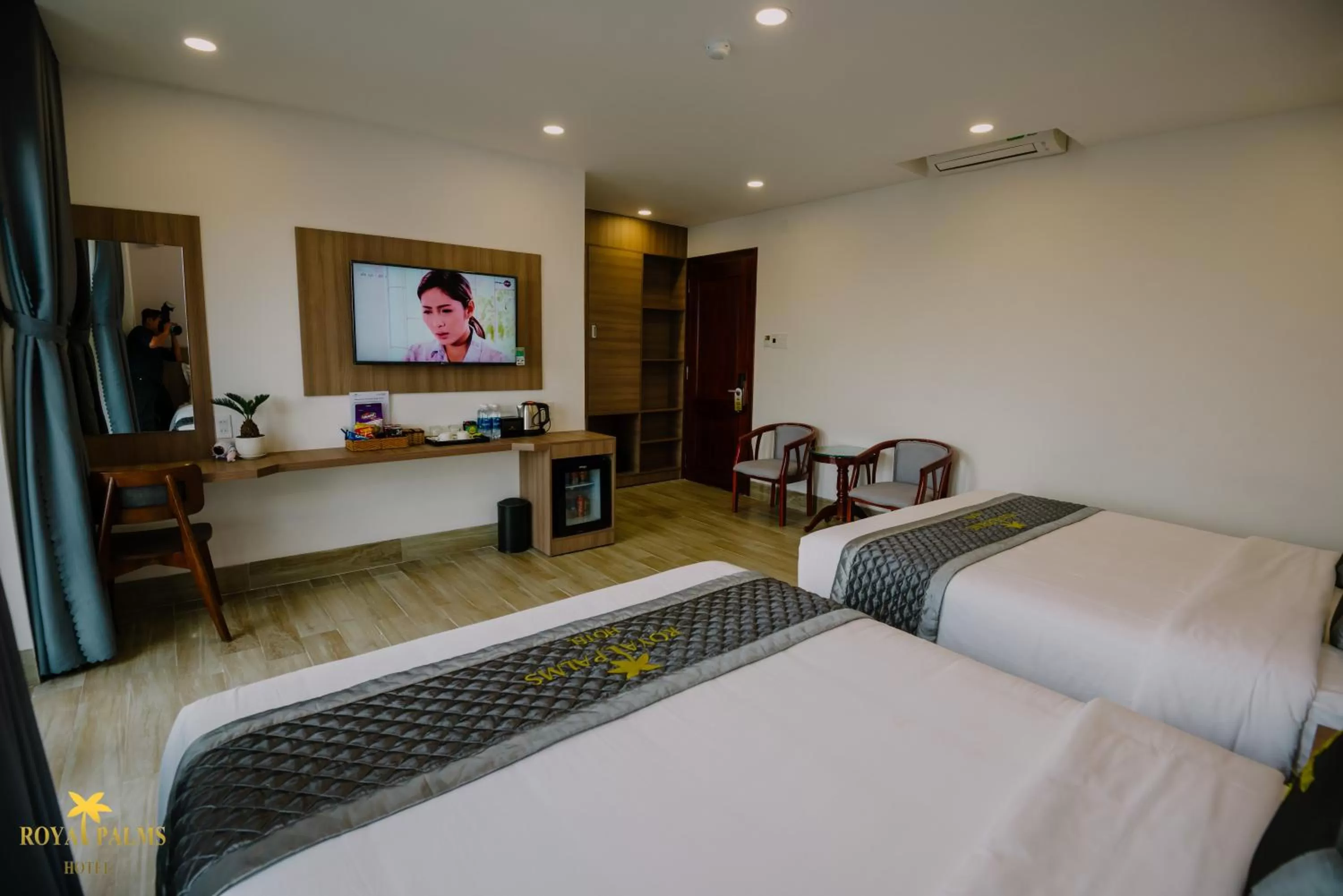 Bed in Royal Palms Hotel