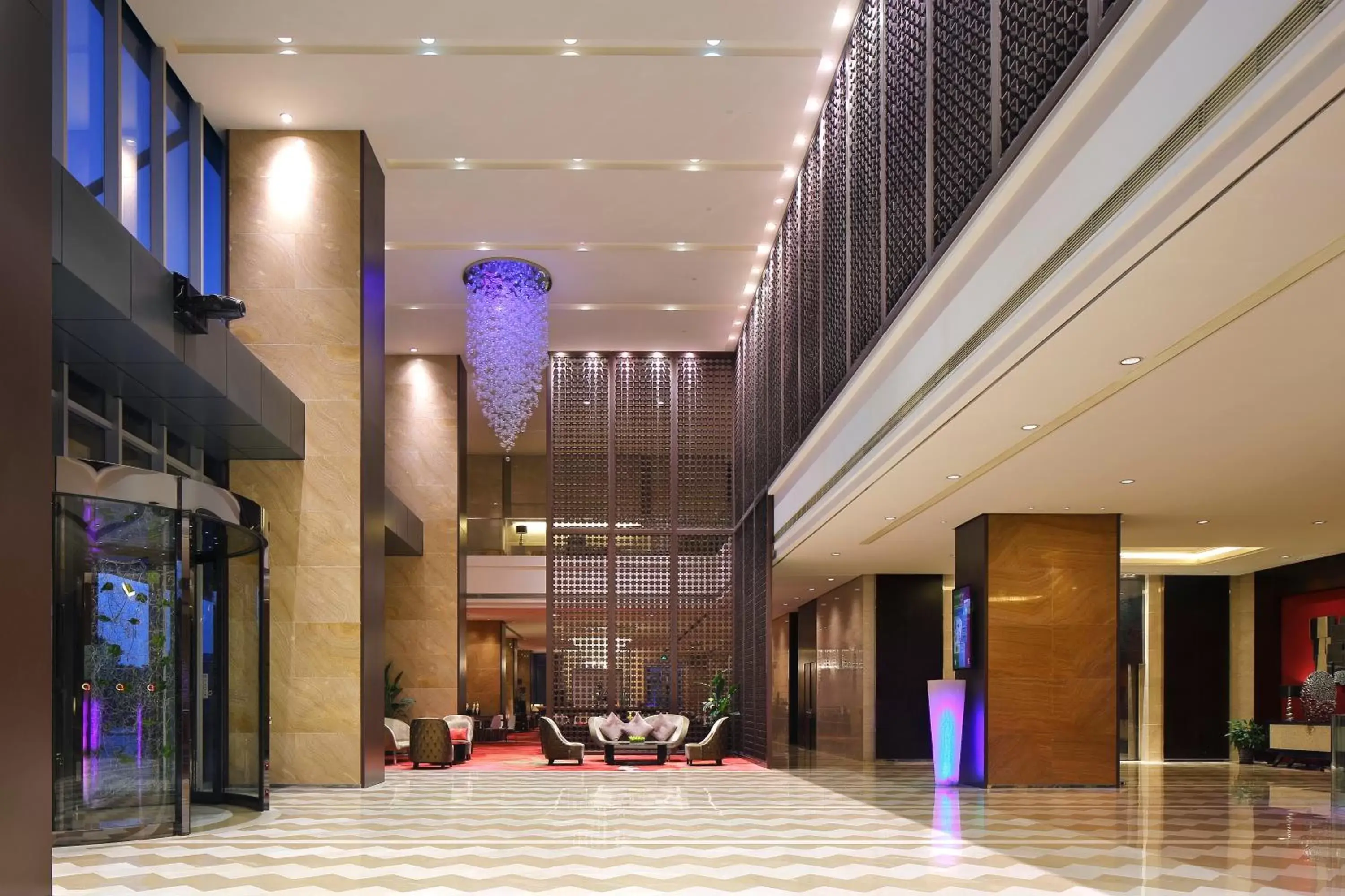 Lobby or reception, Lobby/Reception in The QUBE Hotel Shanghai – Pudong International Airport