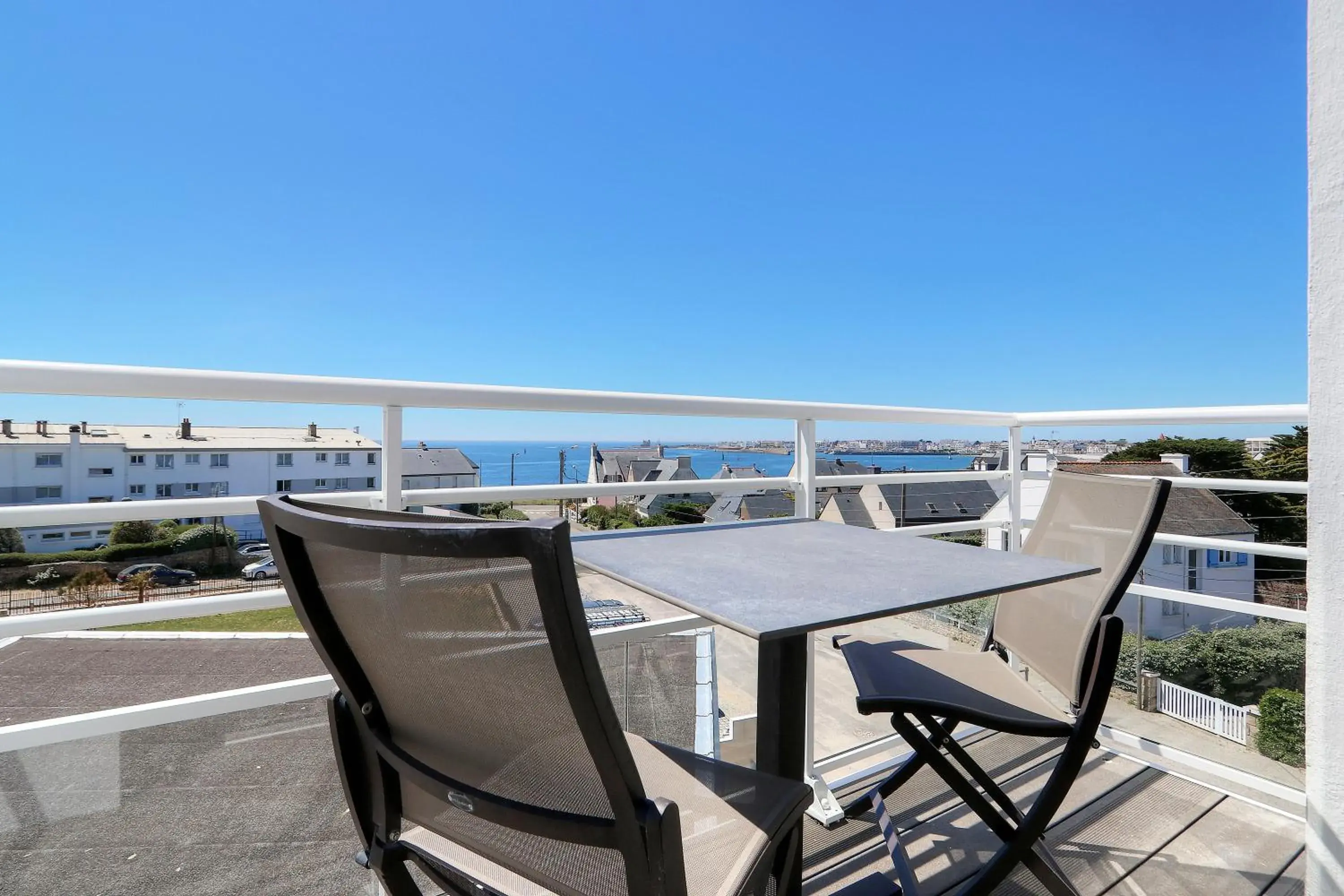 Sea view, Balcony/Terrace in Best Western Hotel Le Bellevue