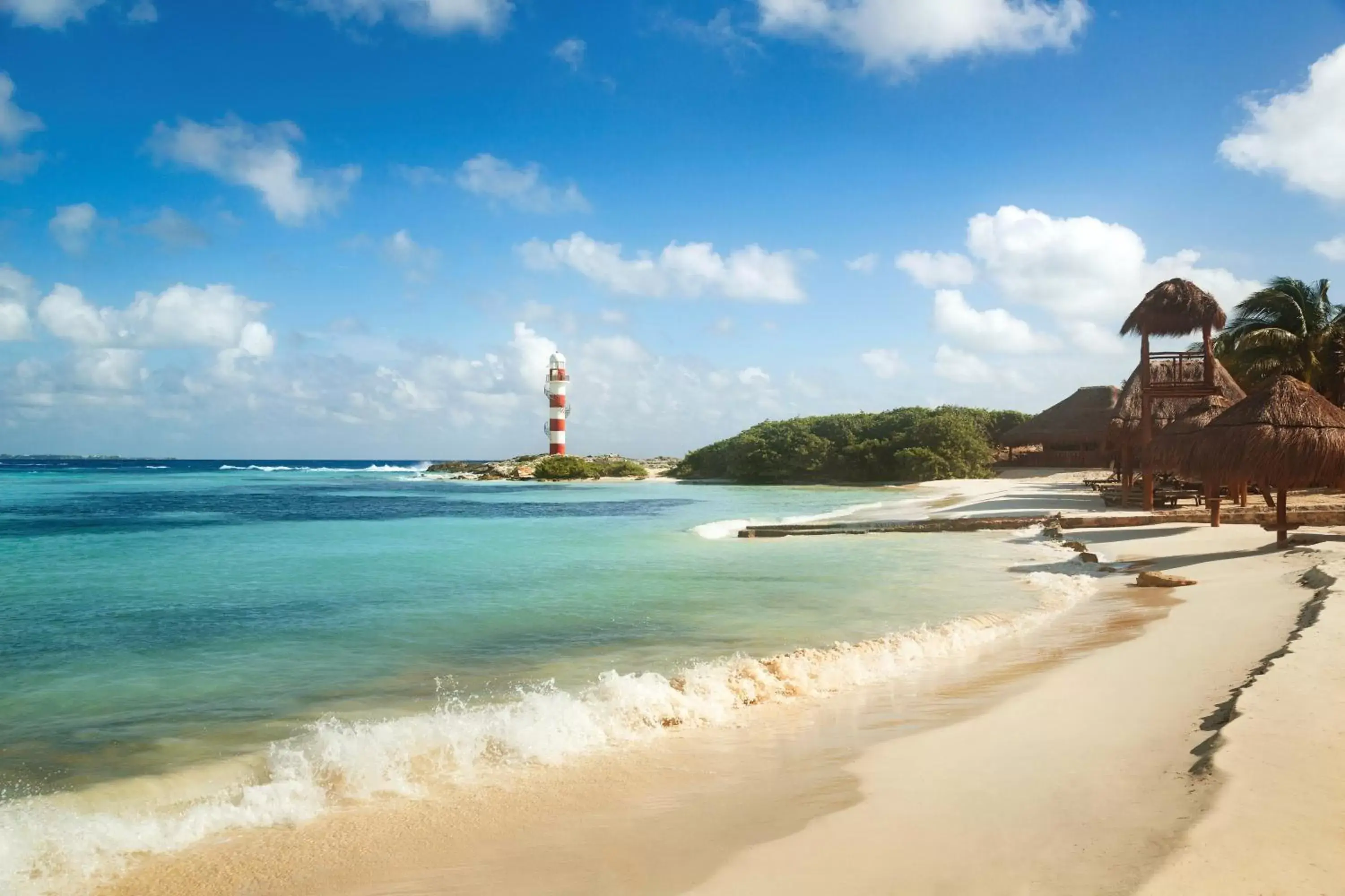 Beach in Turquoize at Hyatt Ziva Cancun - Adults Only - All Inclusive