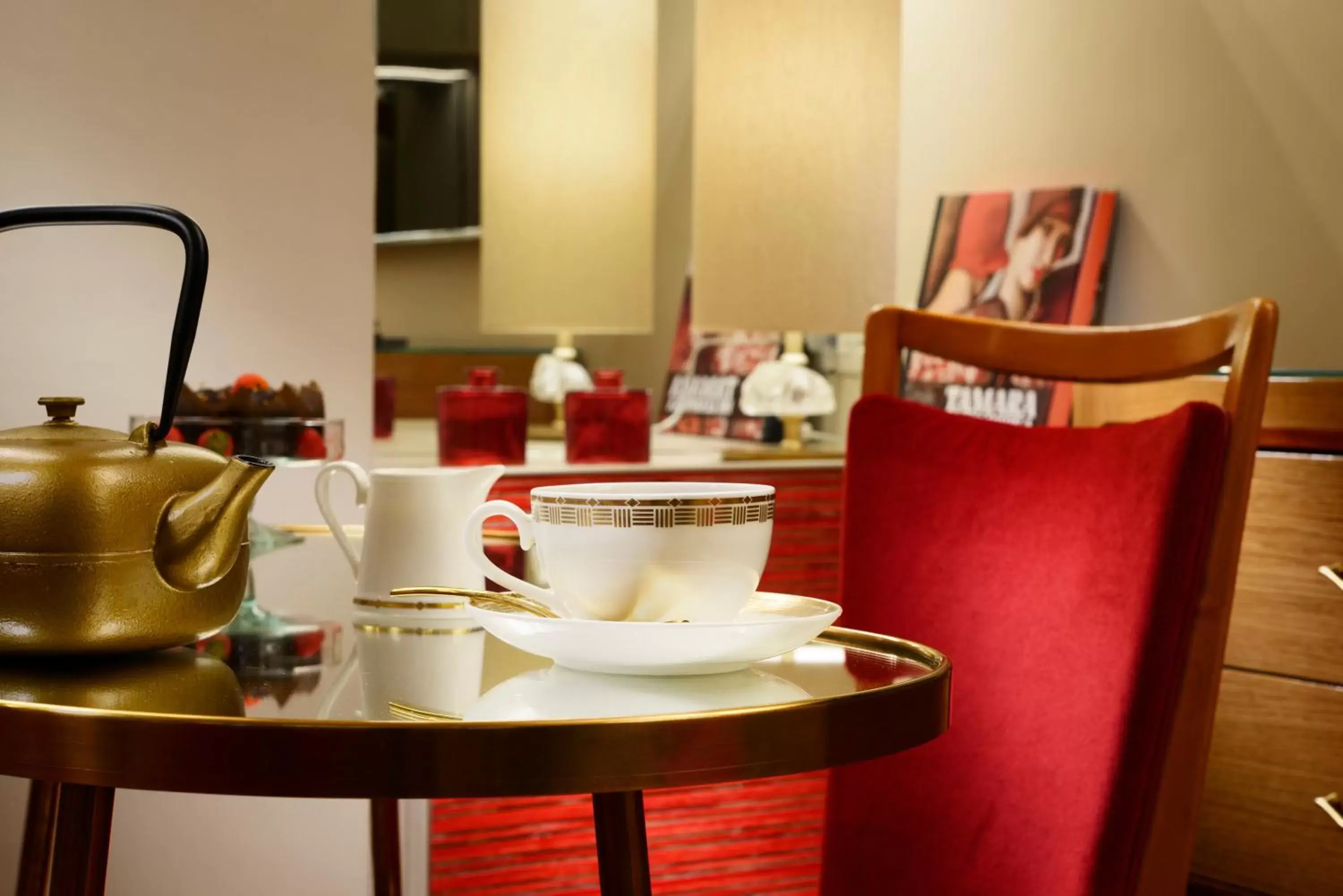 Coffee/tea facilities in Grand Hotel Minerva