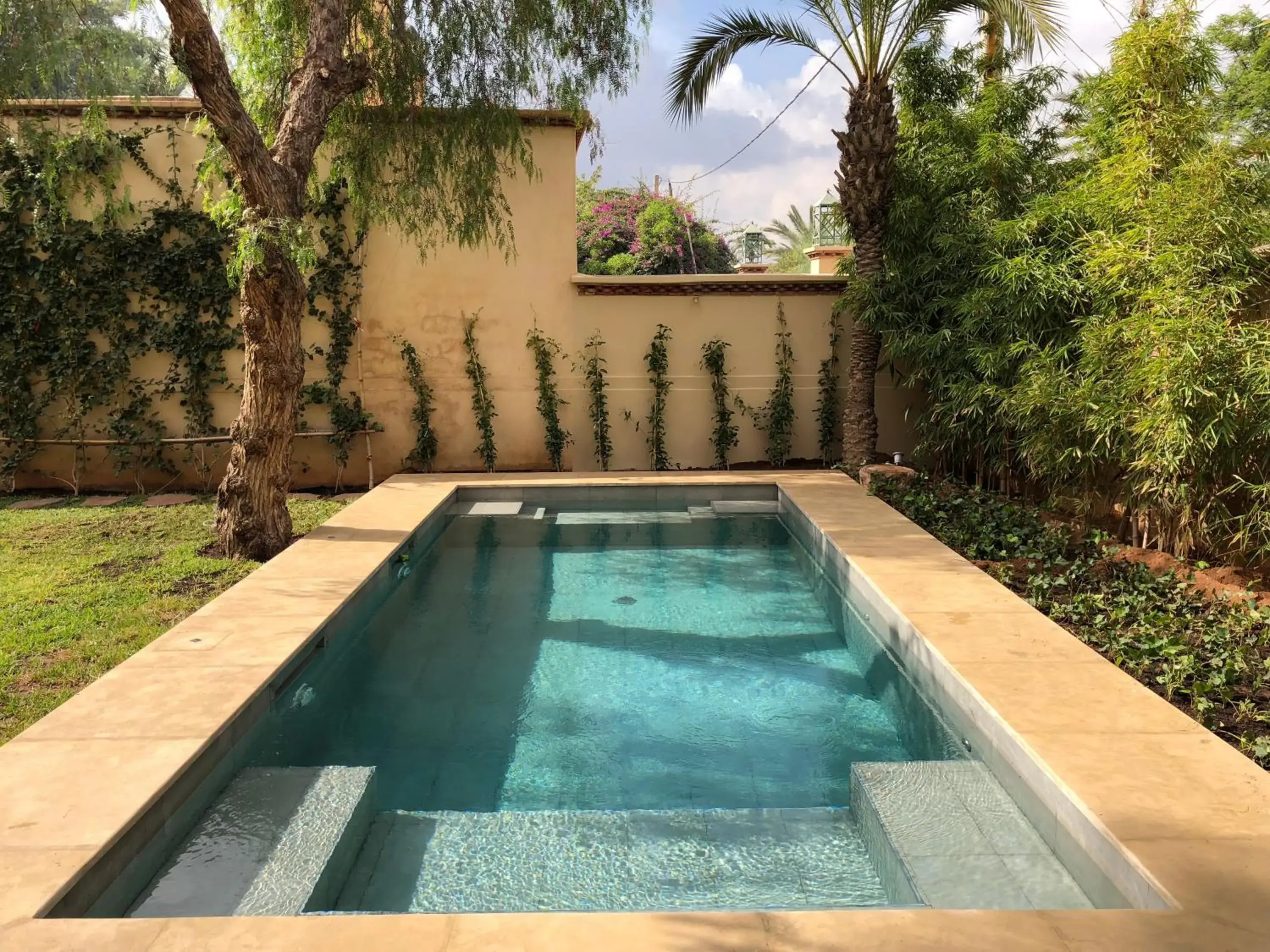 Garden, Swimming Pool in Les Deux Tours