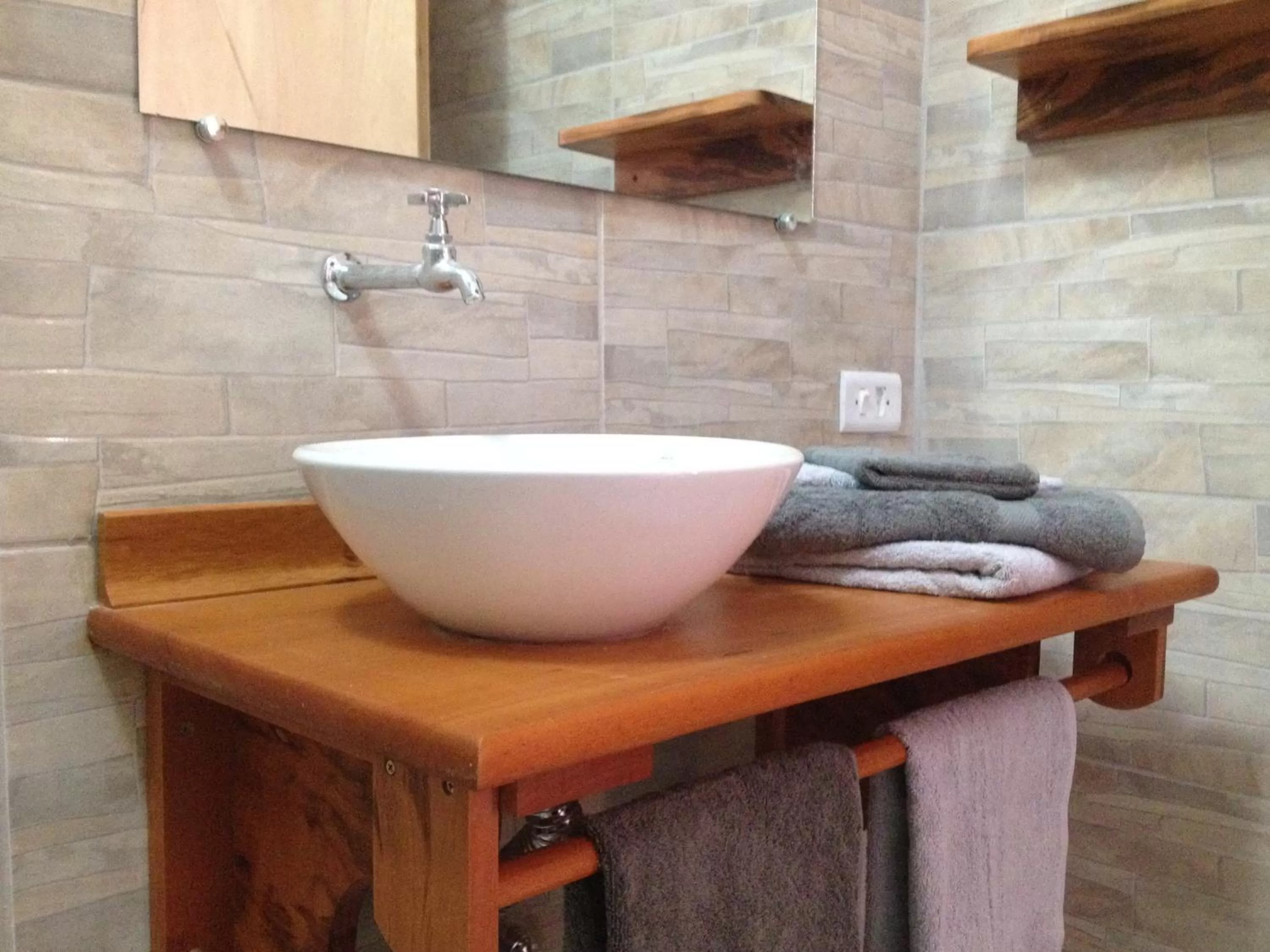 Bathroom in B&B Pedra do Meio