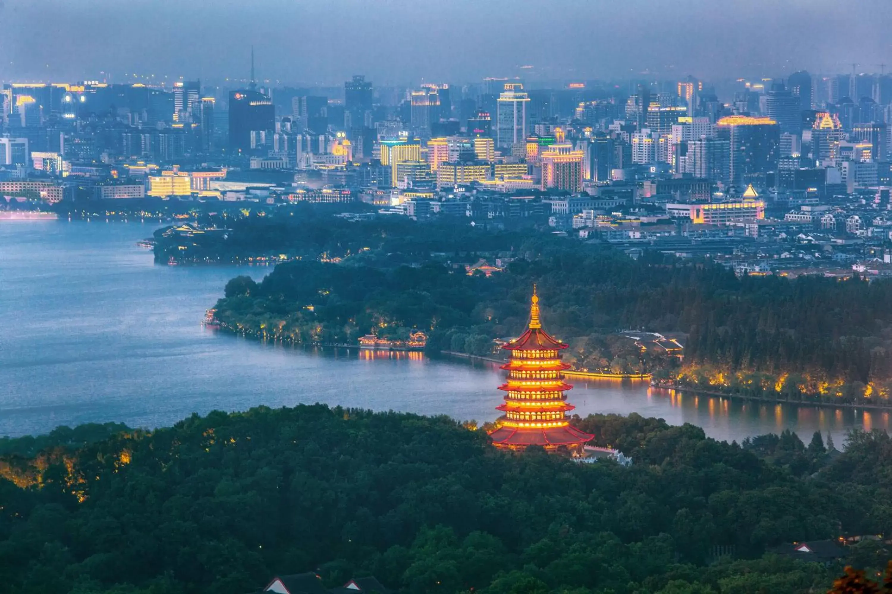 Other, Bird's-eye View in Park Hyatt Hangzhou