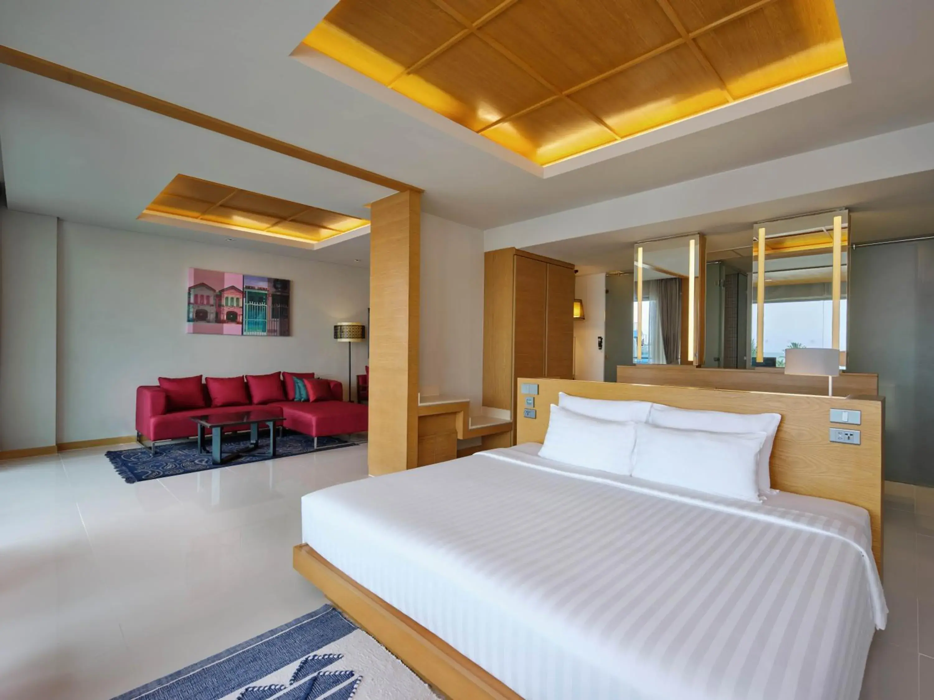 Bed in The Kee Resort & Spa Bed in The Kee Resort & Spa