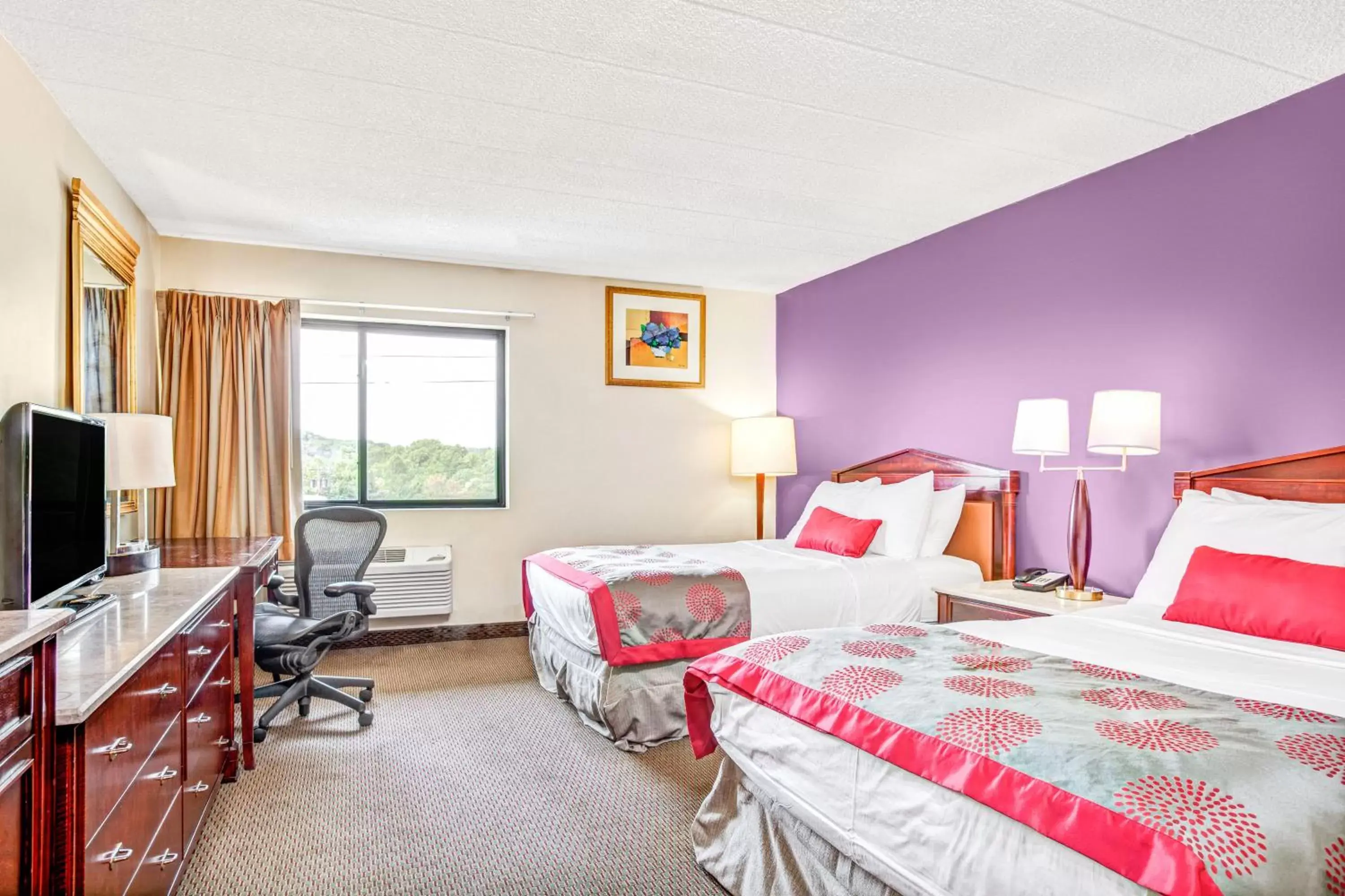 Bedroom, Bed in Ramada by Wyndham Rockaway Bedroom, Bed in Ramada by Wyndham Rockaway