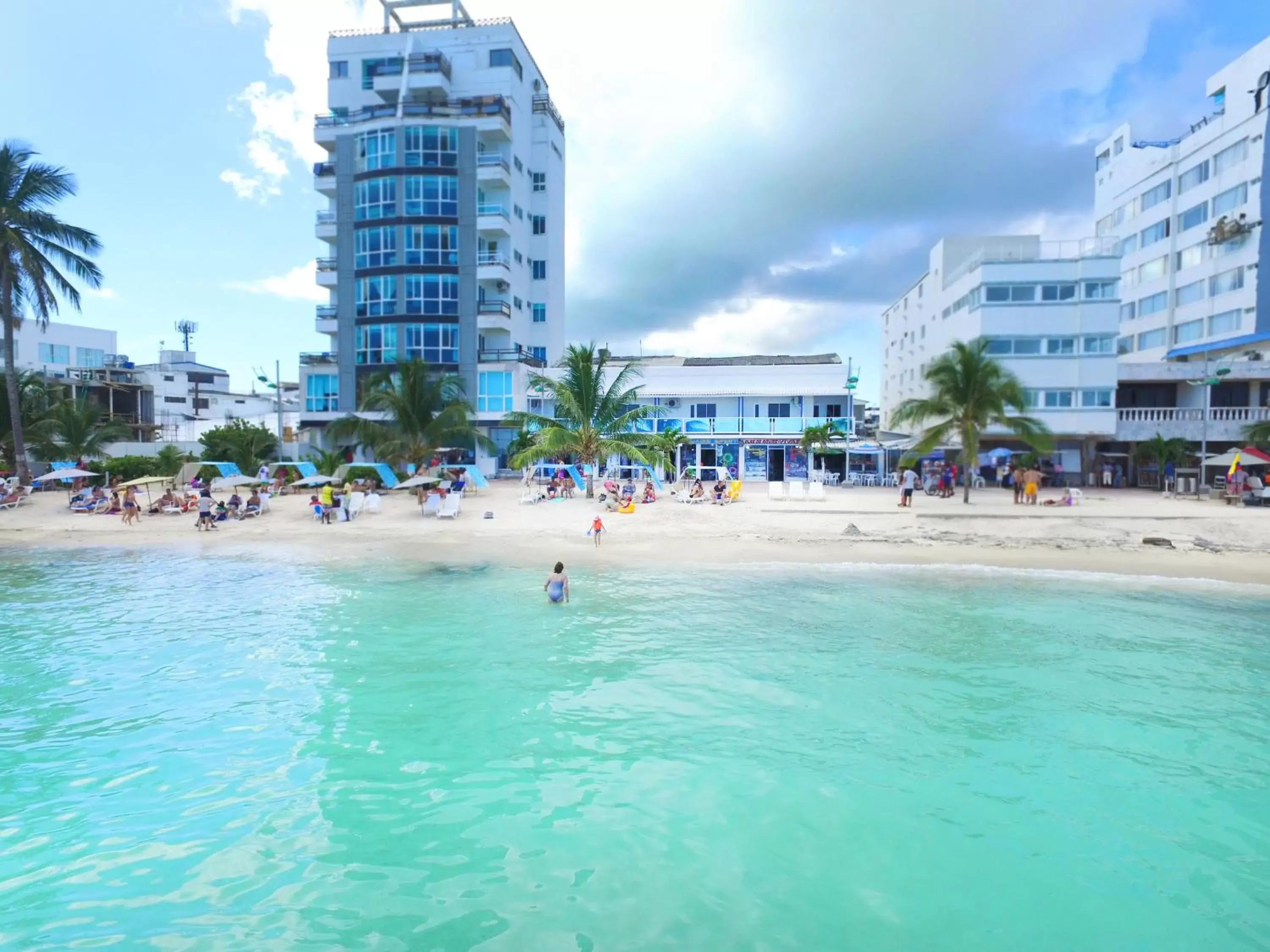 Property building, Beach in Hotel Molino de Viento