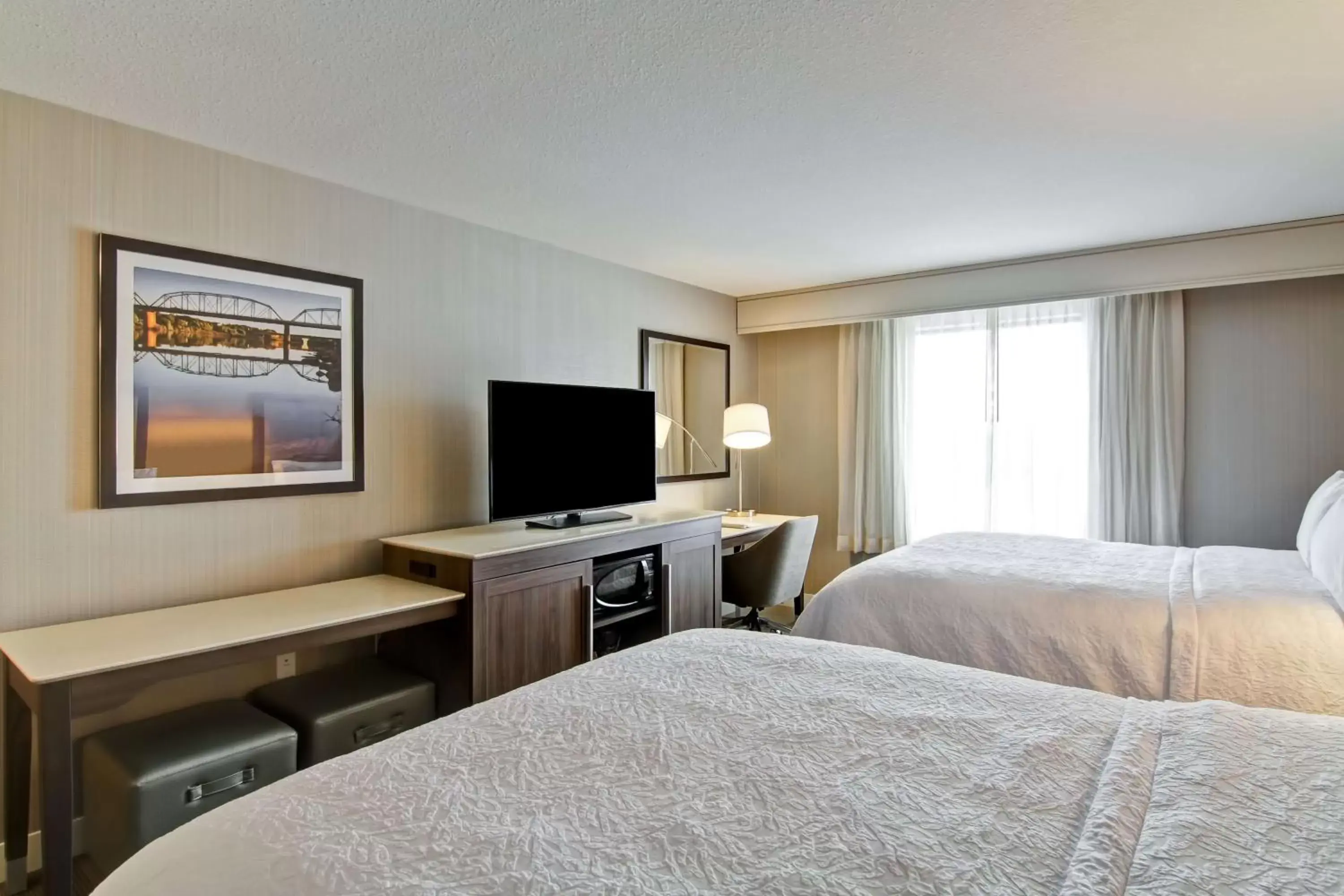 Bedroom, Bed in Hampton Inn & Suites by Hilton Saskatoon Airport