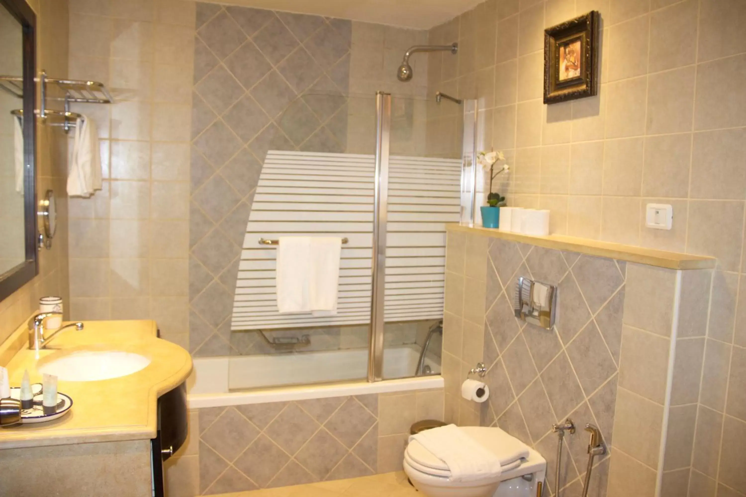Hot Tub, Bathroom in National Hotel - Jerusalem