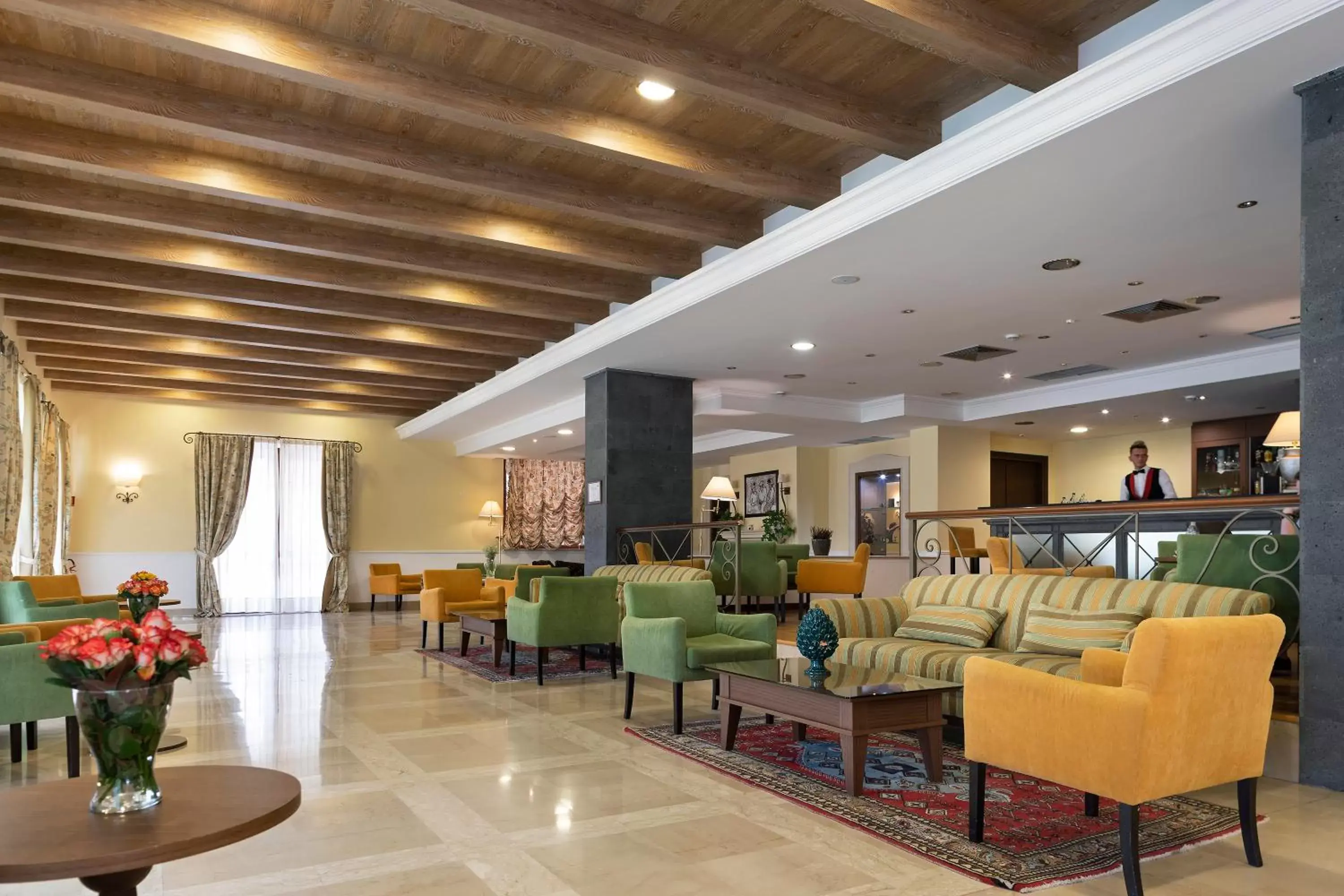 Lobby or reception, Lounge/Bar in Il Picciolo Etna Golf Resort & Spa