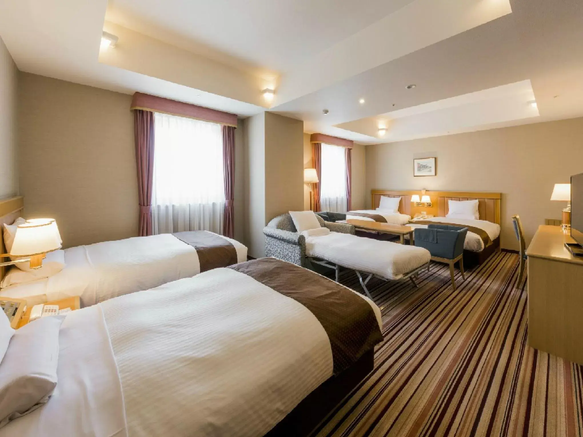 Photo of the whole room in HOTEL MYSTAYS Sapporo Aspen