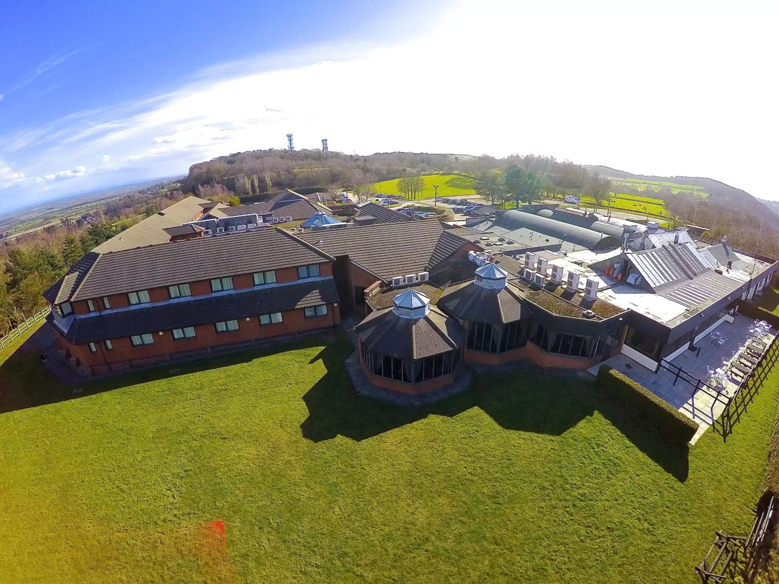 Bird's eye view, Bird's-eye View in Best Western Frodsham Forest Hills Hotel