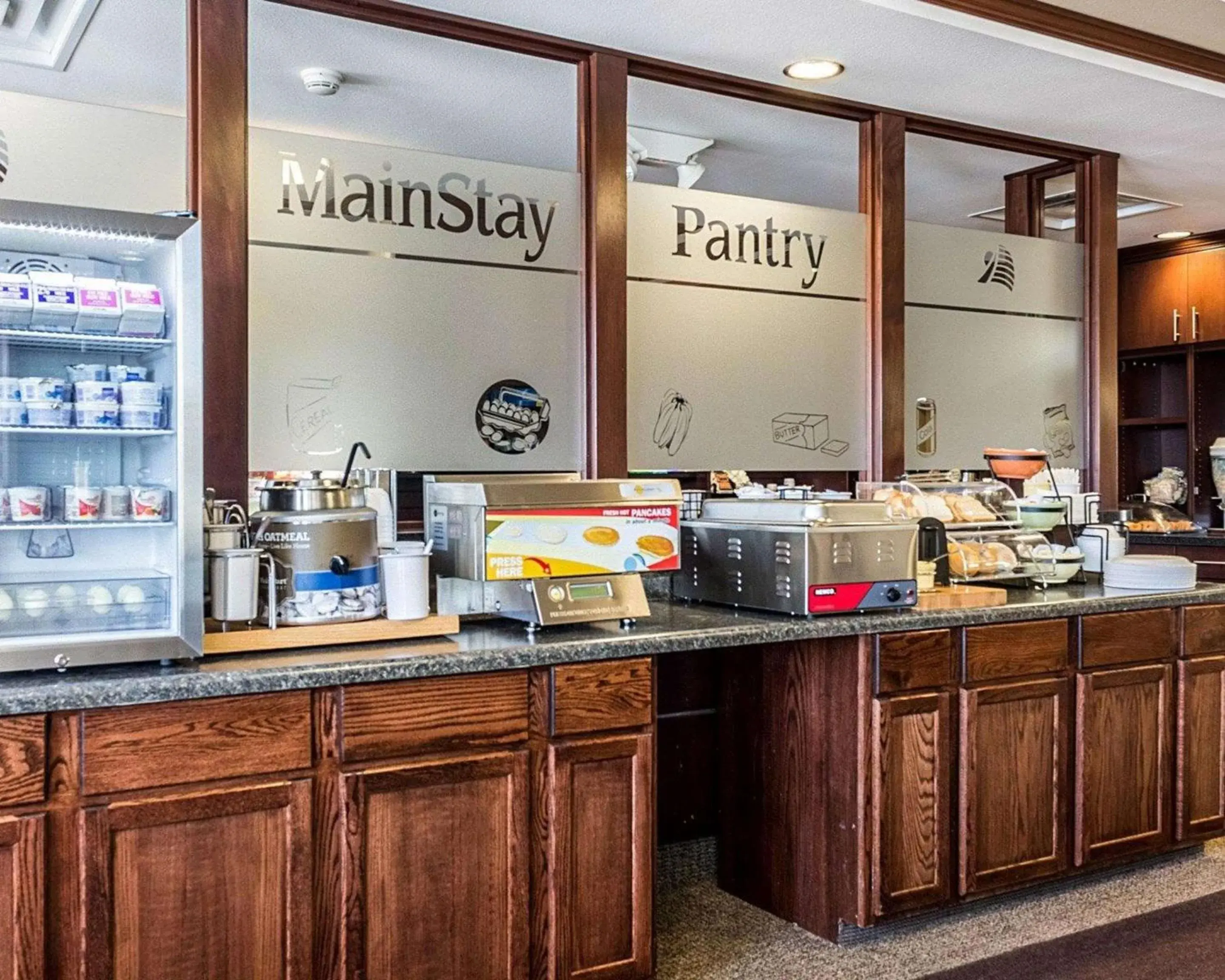 Restaurant/places to eat in MainStay Suites Minot Restaurant/places to eat in MainStay Suites Minot