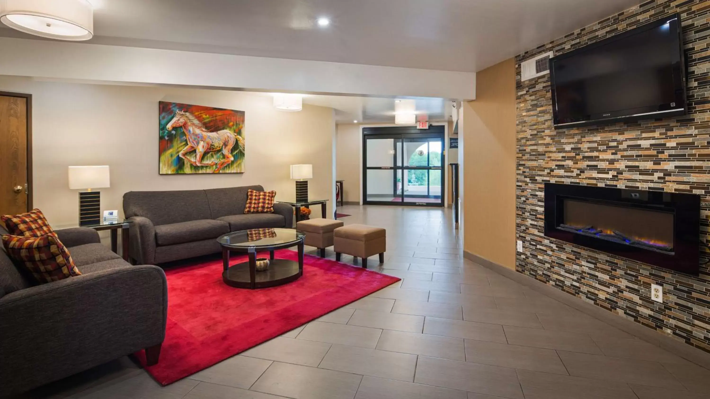 Lobby or reception, Seating Area in Best Western Monticello