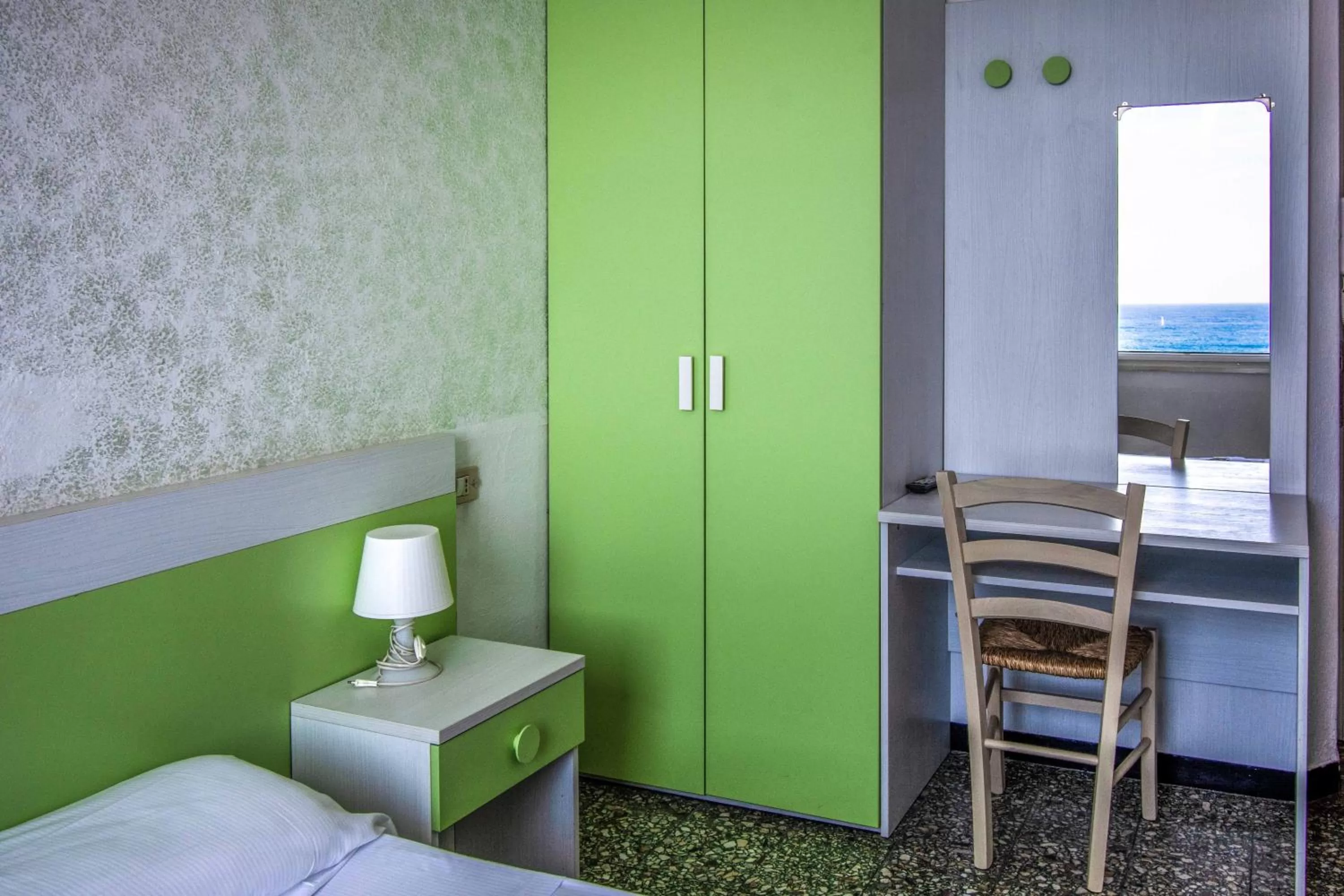 Bed in Hotel San Pietro Chiavari