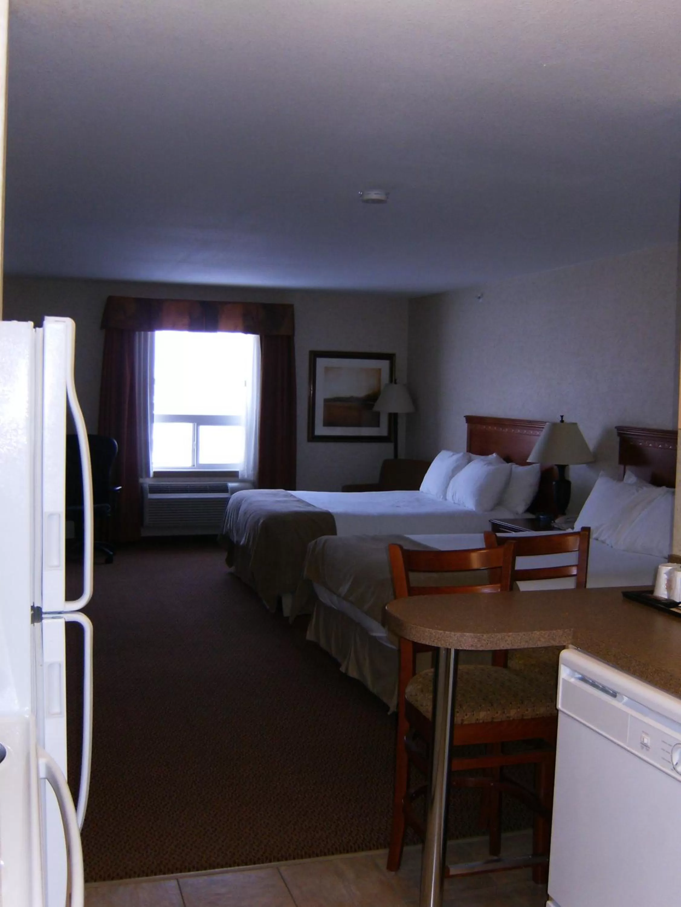 Bed in Super 8 by Wyndham Grande Prairie