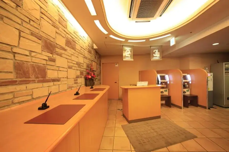Lobby or reception in R&b Hotel Shinyokohamaekimae Lobby or reception in R&b Hotel Shinyokohamaekimae