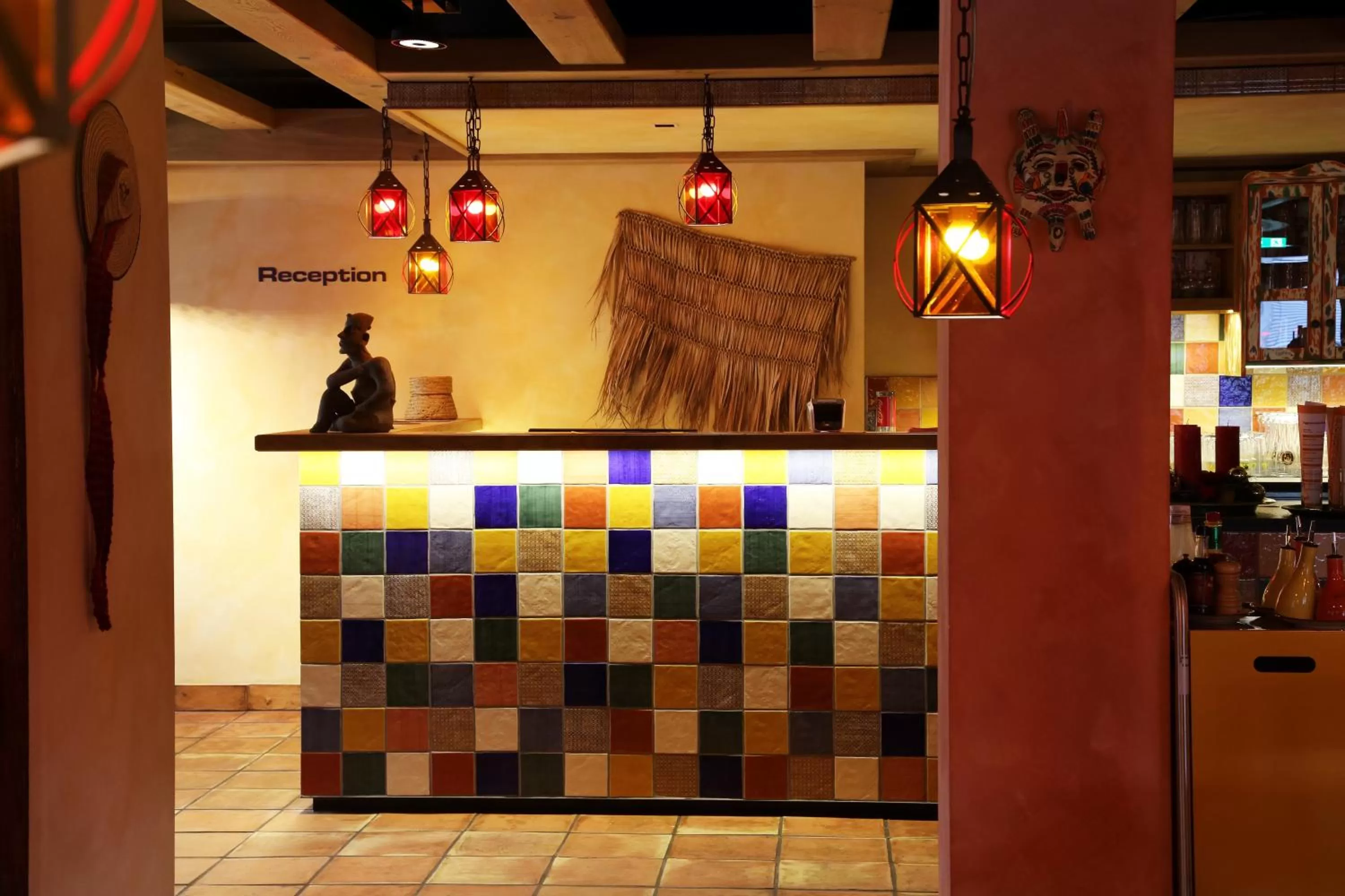 Lobby or reception in Hotel Cinema 8