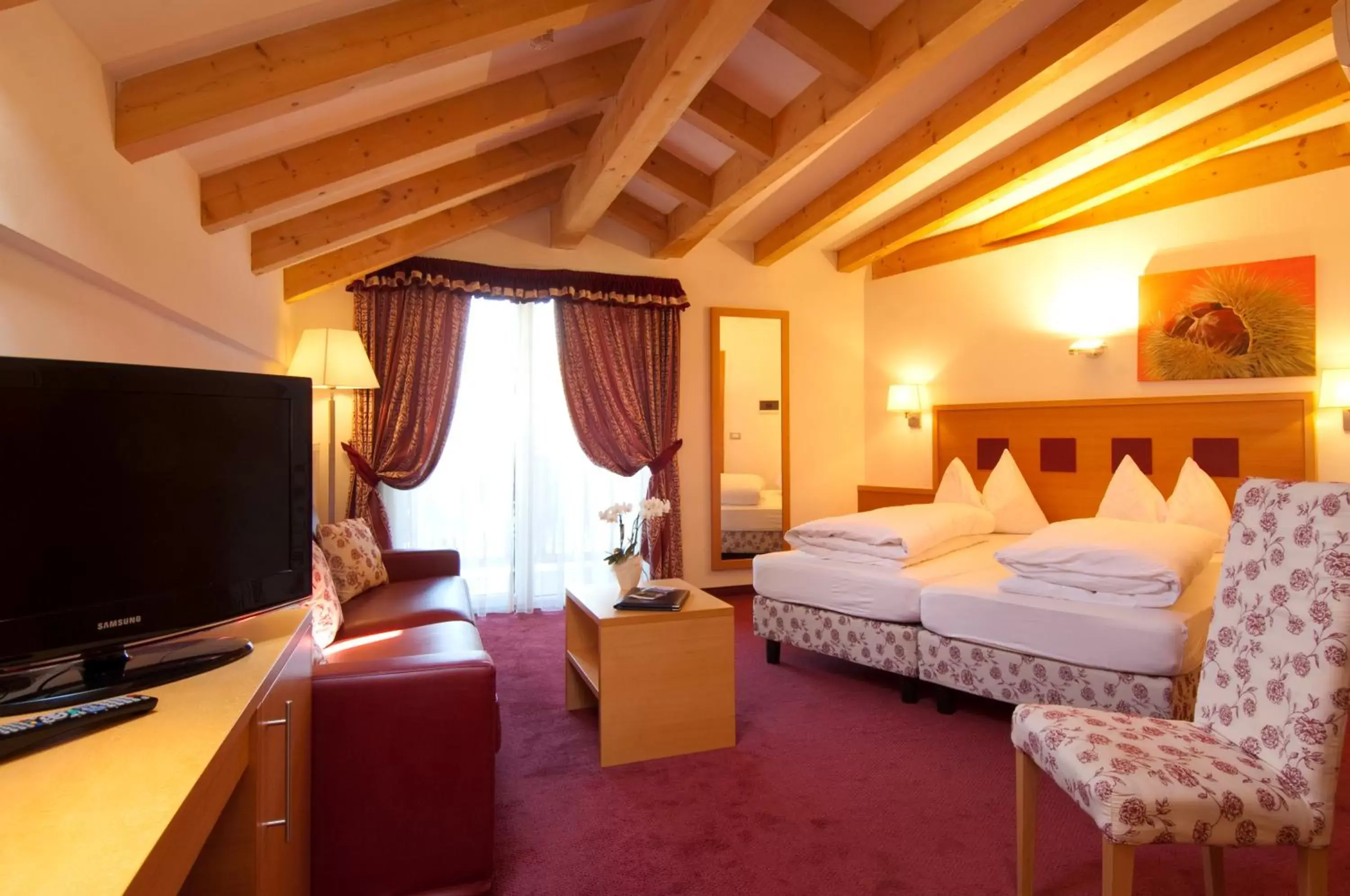 Photo of the whole room, Bed in Hotel Rotwand