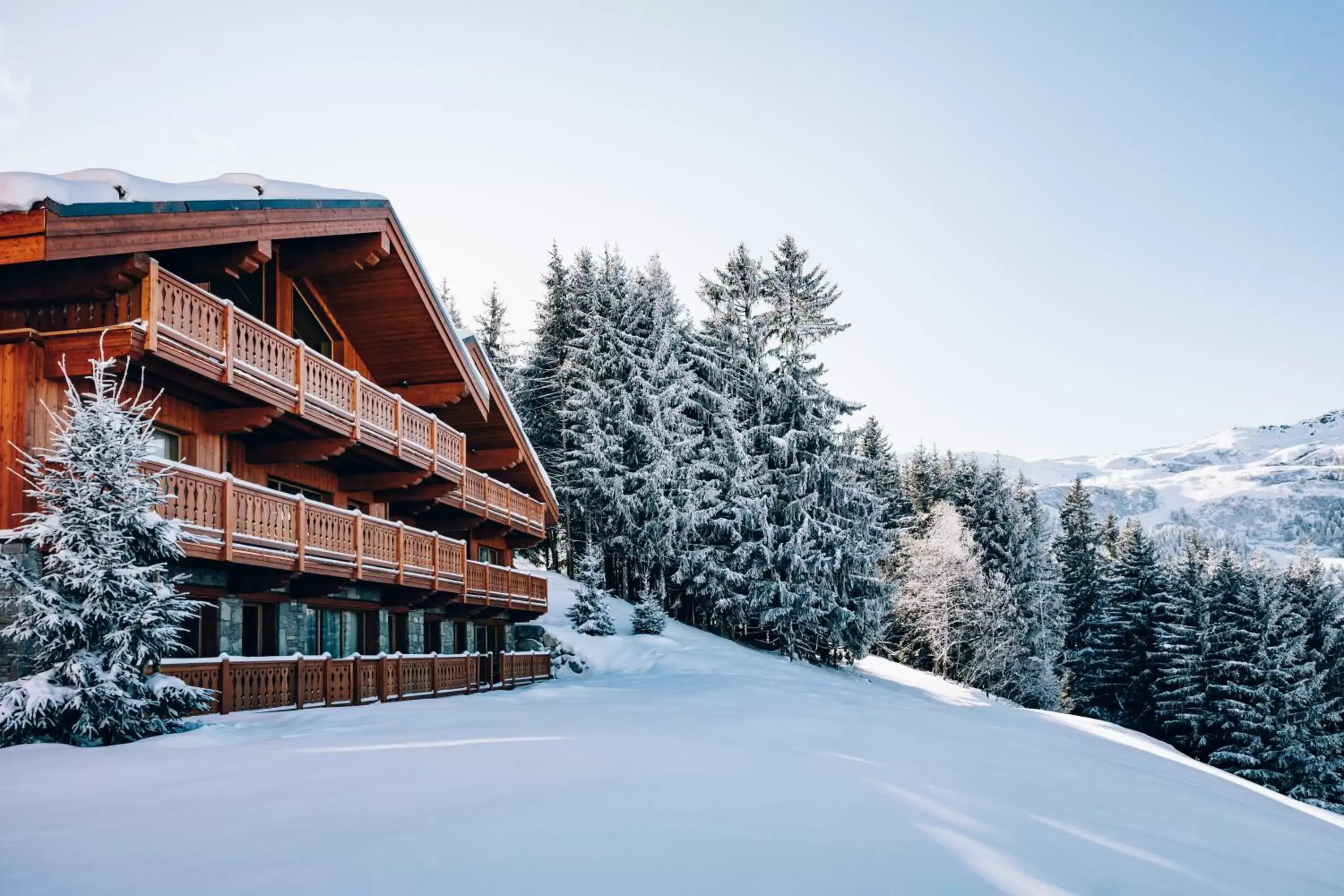 Chalet in Hotel Le Coucou Méribel