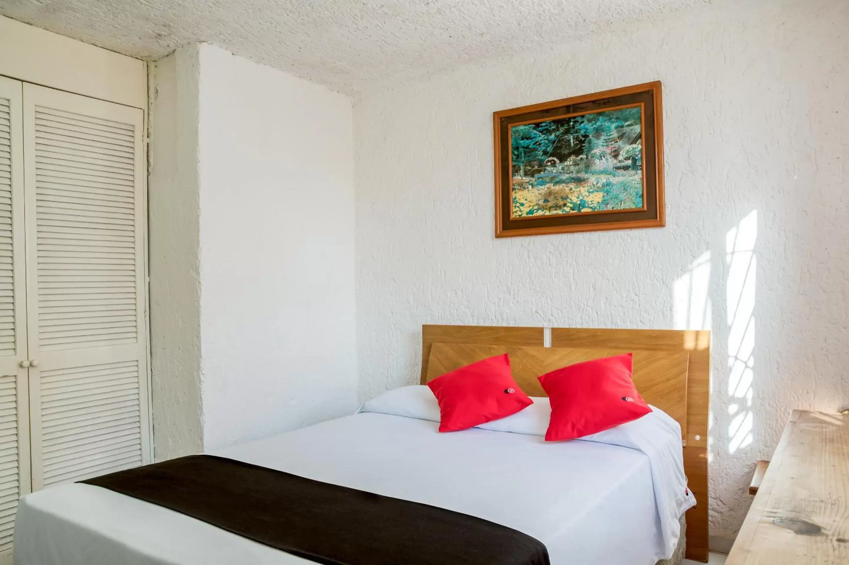 Bed in Capital O Farallon Inn, Cancún