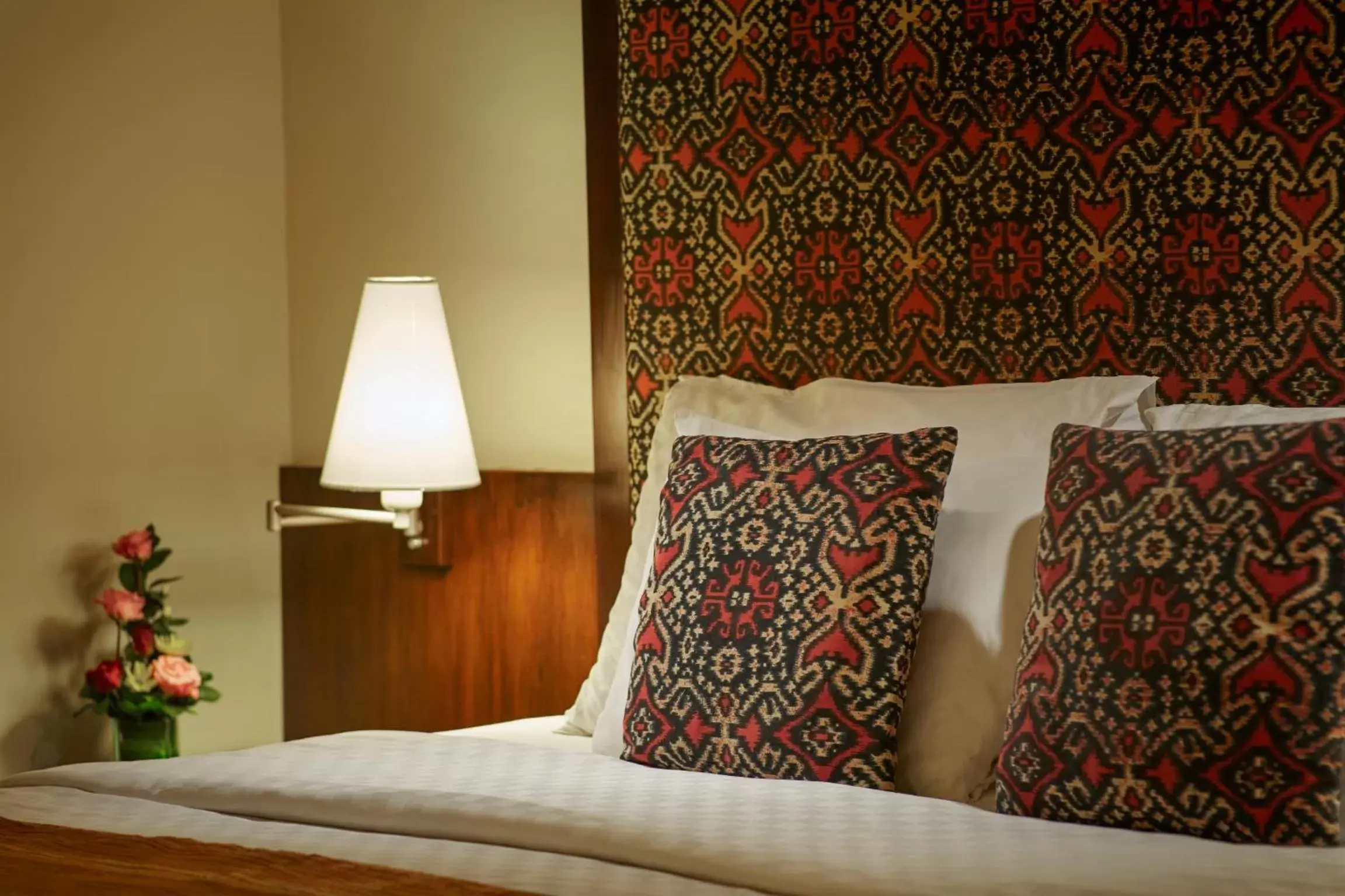Decorative detail, Bed in Ayodya Resort Bali