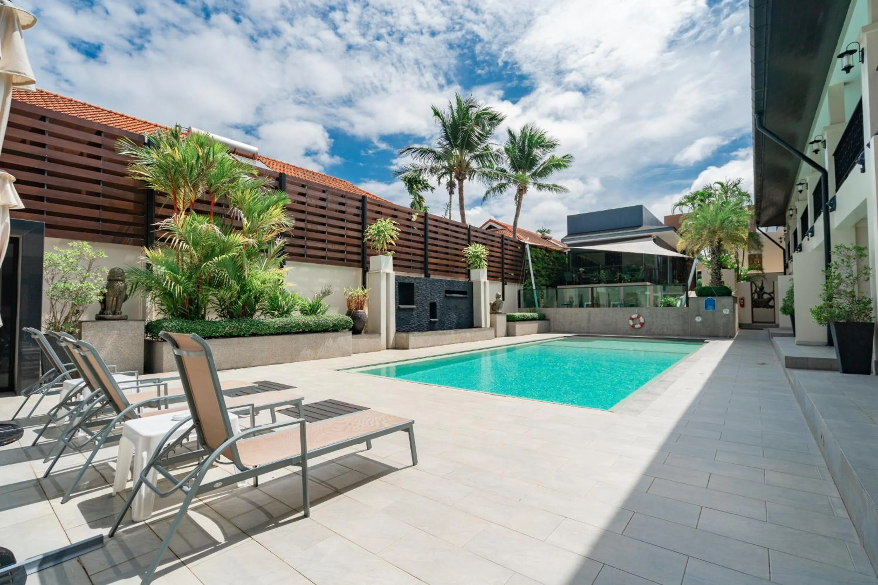 Swimming pool in Naiya Buree Boutique Resort Nai Harn Beach