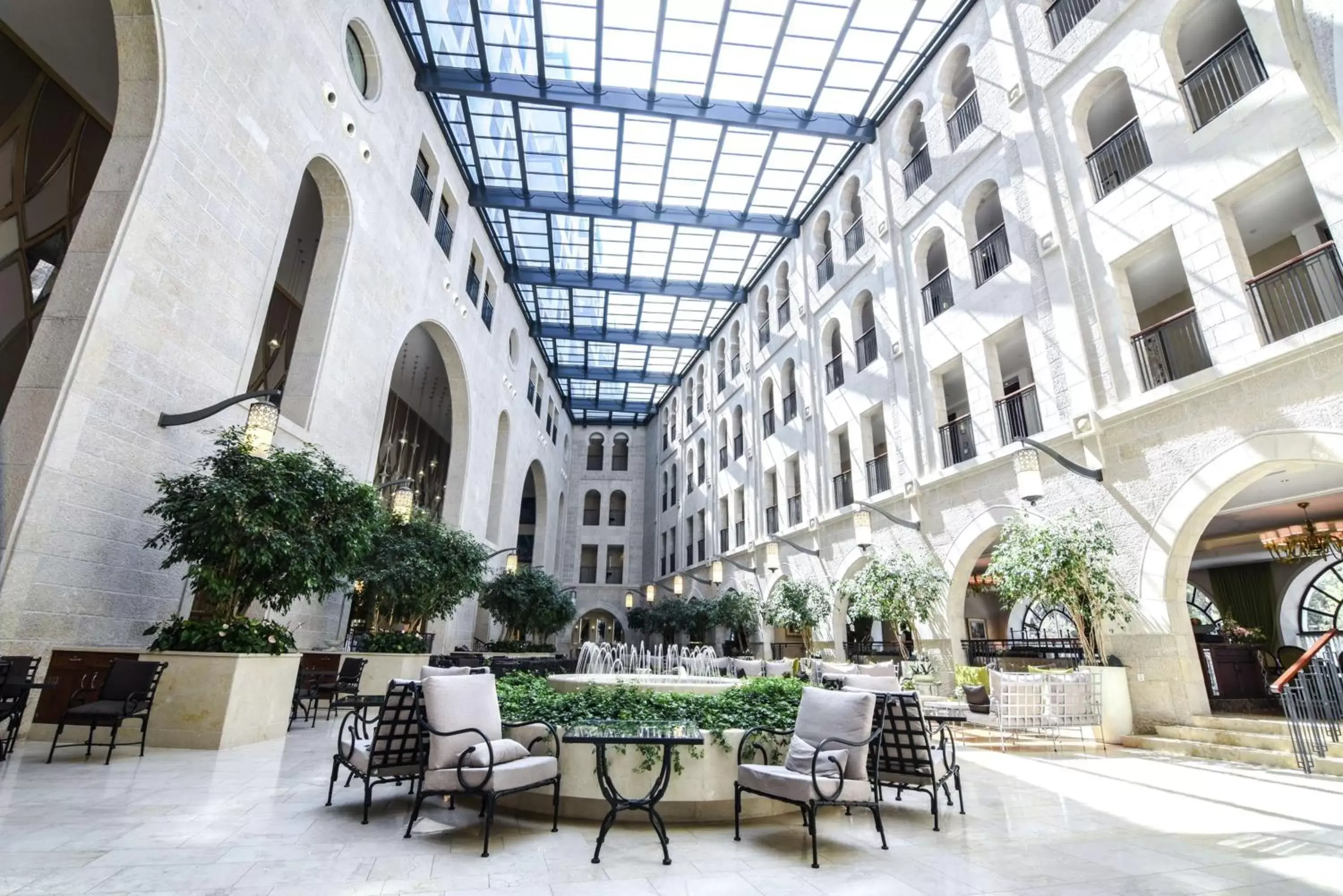 Lobby or reception in Waldorf Astoria Jerusalem