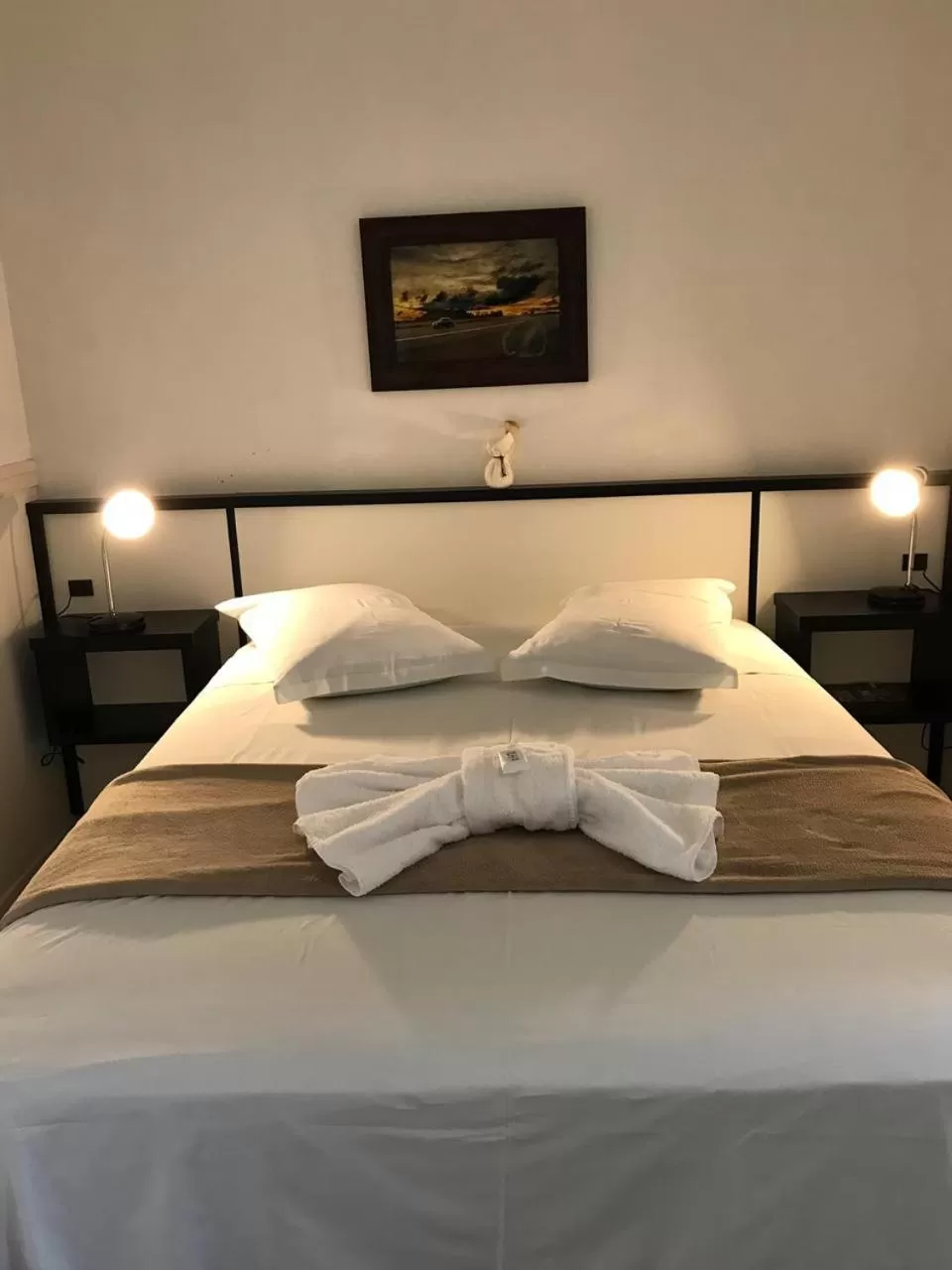 Bed in Urussanga Hotel