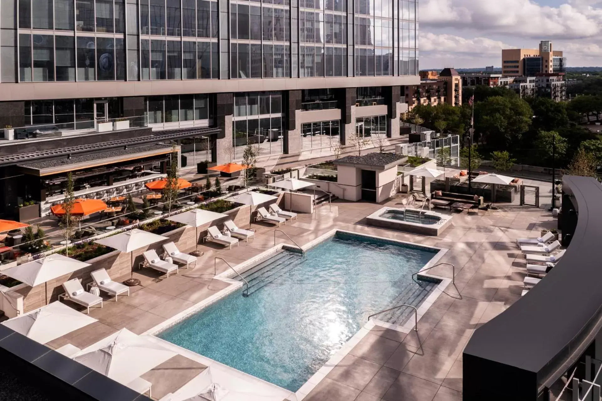 Pool View in Four Seasons Hotel Minneapolis