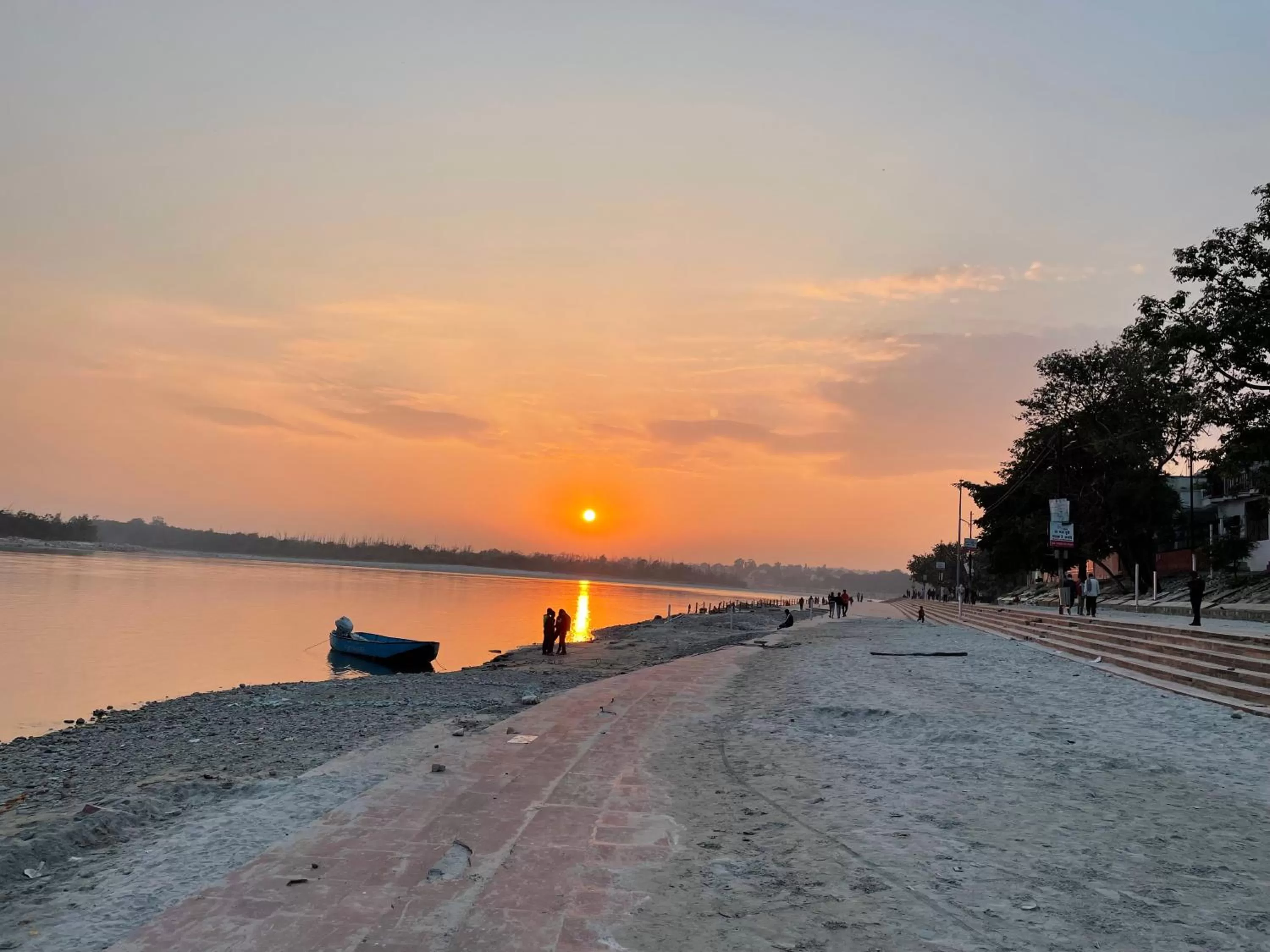 Sunset, Beach in Tapasthali by Meera Hotels