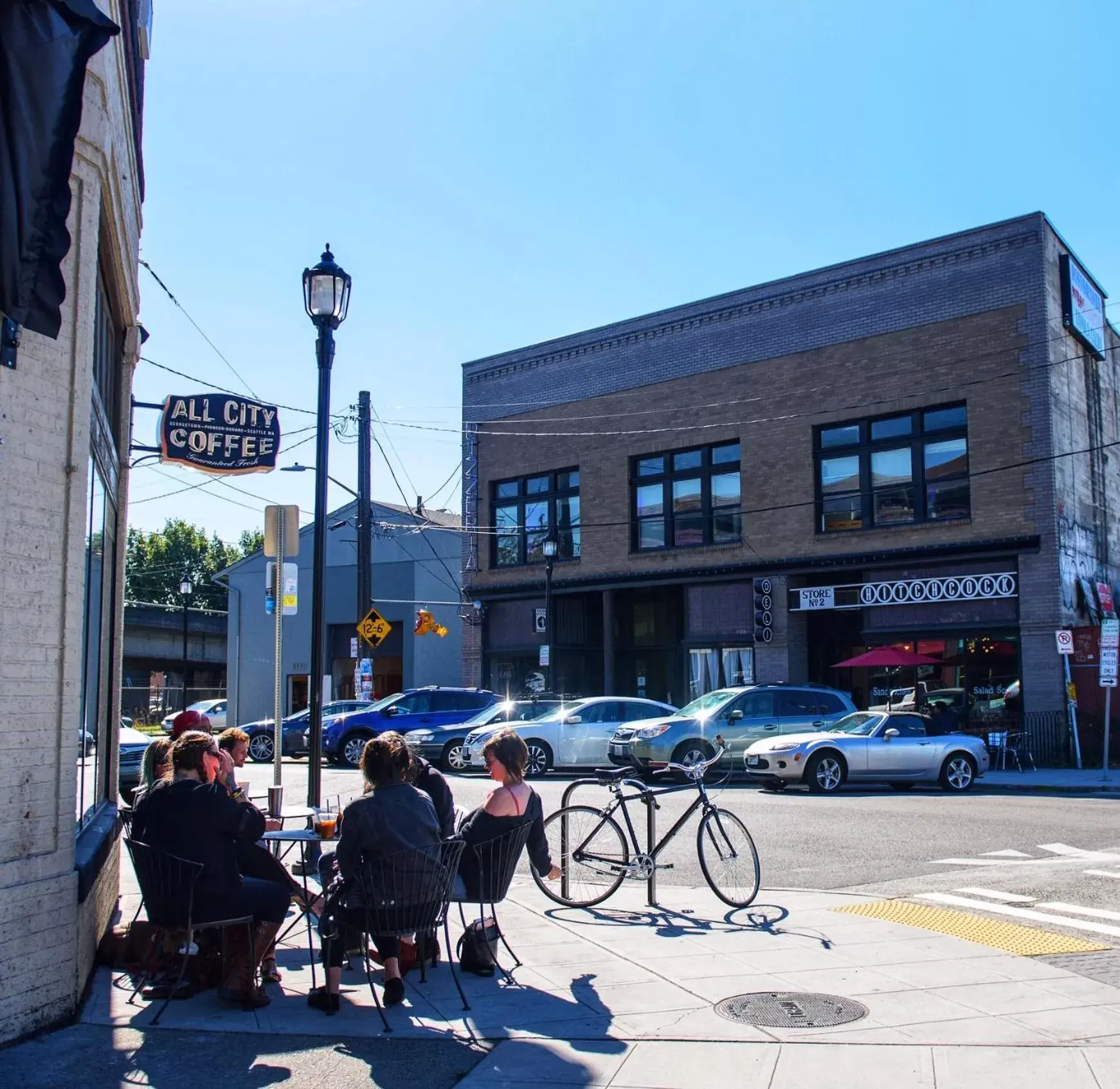 Restaurant/places to eat, Property Building in Georgetown Inn Seattle