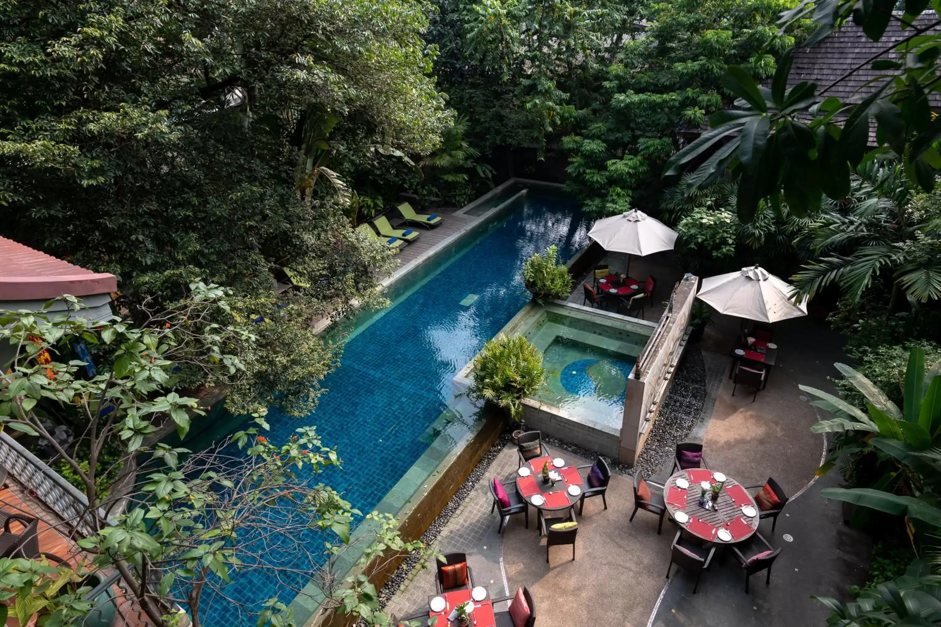 Pool View in Ariyasom Villa - SHA Extra Plus
