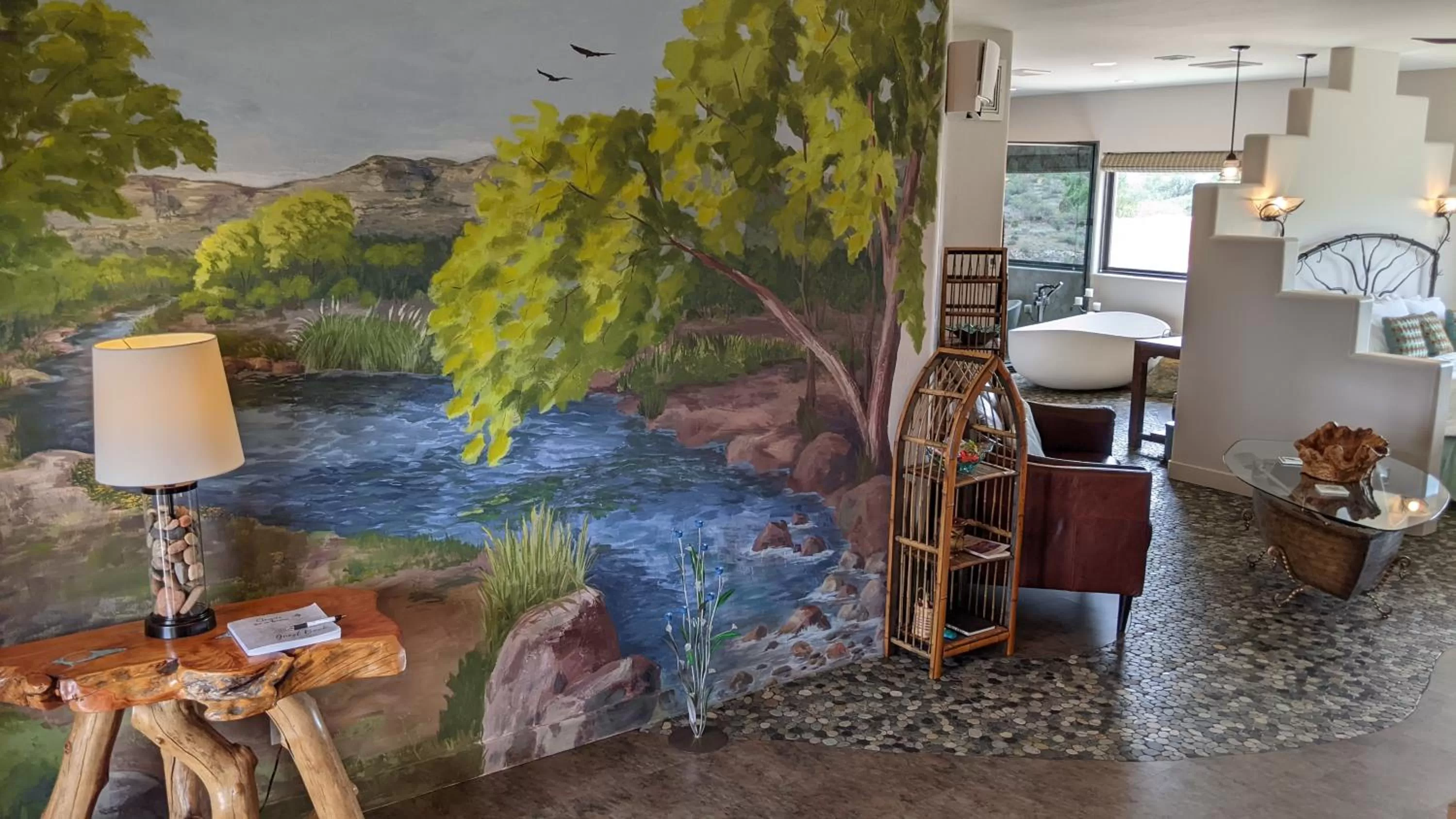 Decorative detail in Origins Bed and Breakfast