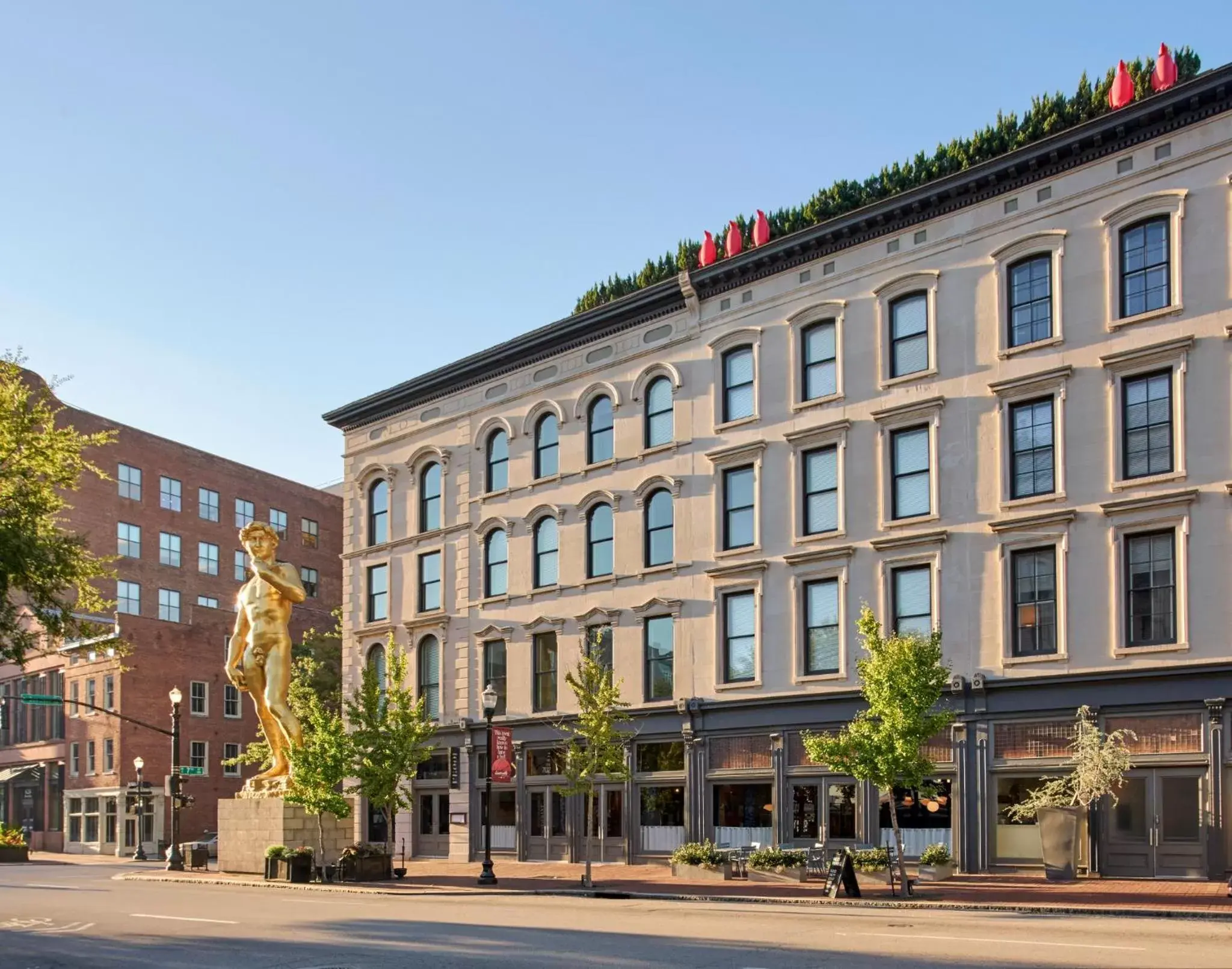 Facade/entrance, Property Building in 21c Museum Hotel Louisville