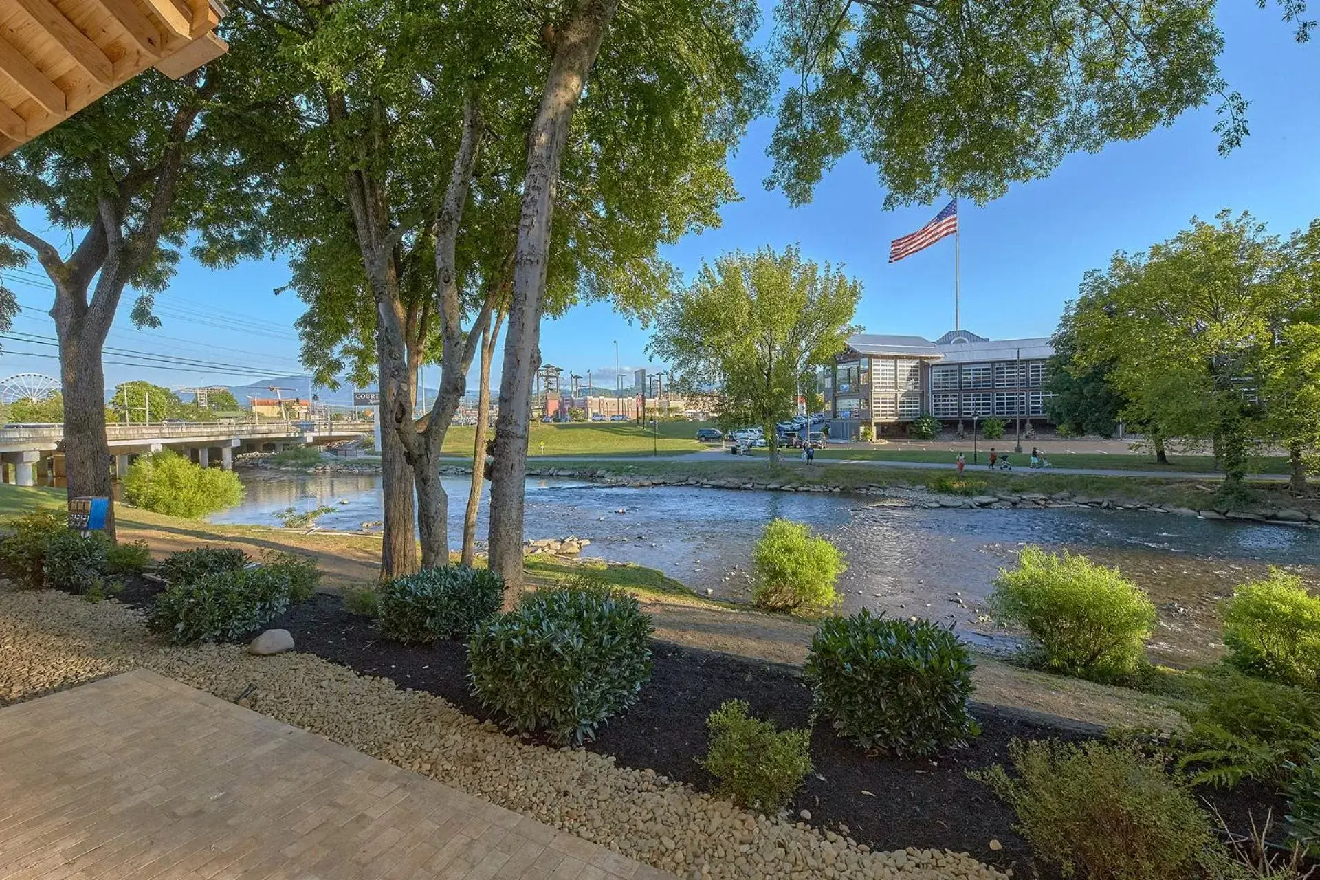 River view, Garden in The Inn On The River