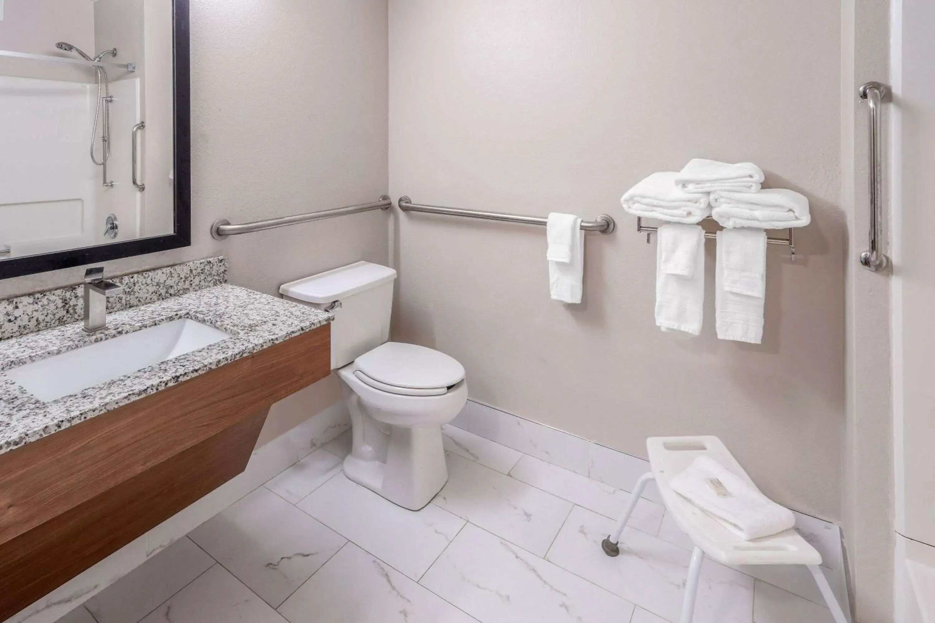 Bathroom in Days Inn & Suites by Wyndham Greeley