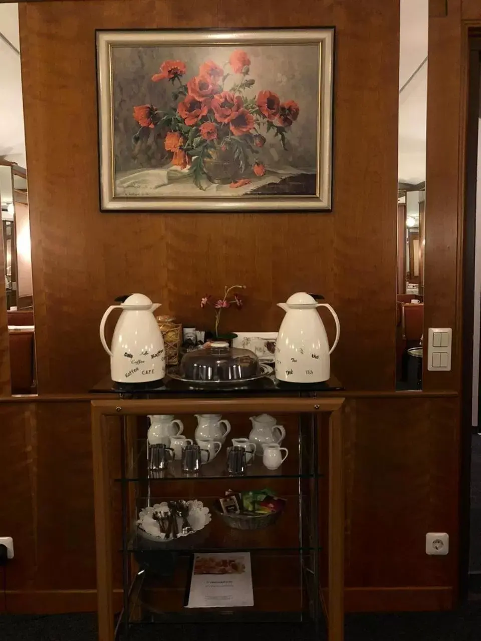 Coffee/tea facilities in Hotel Bajazzo
