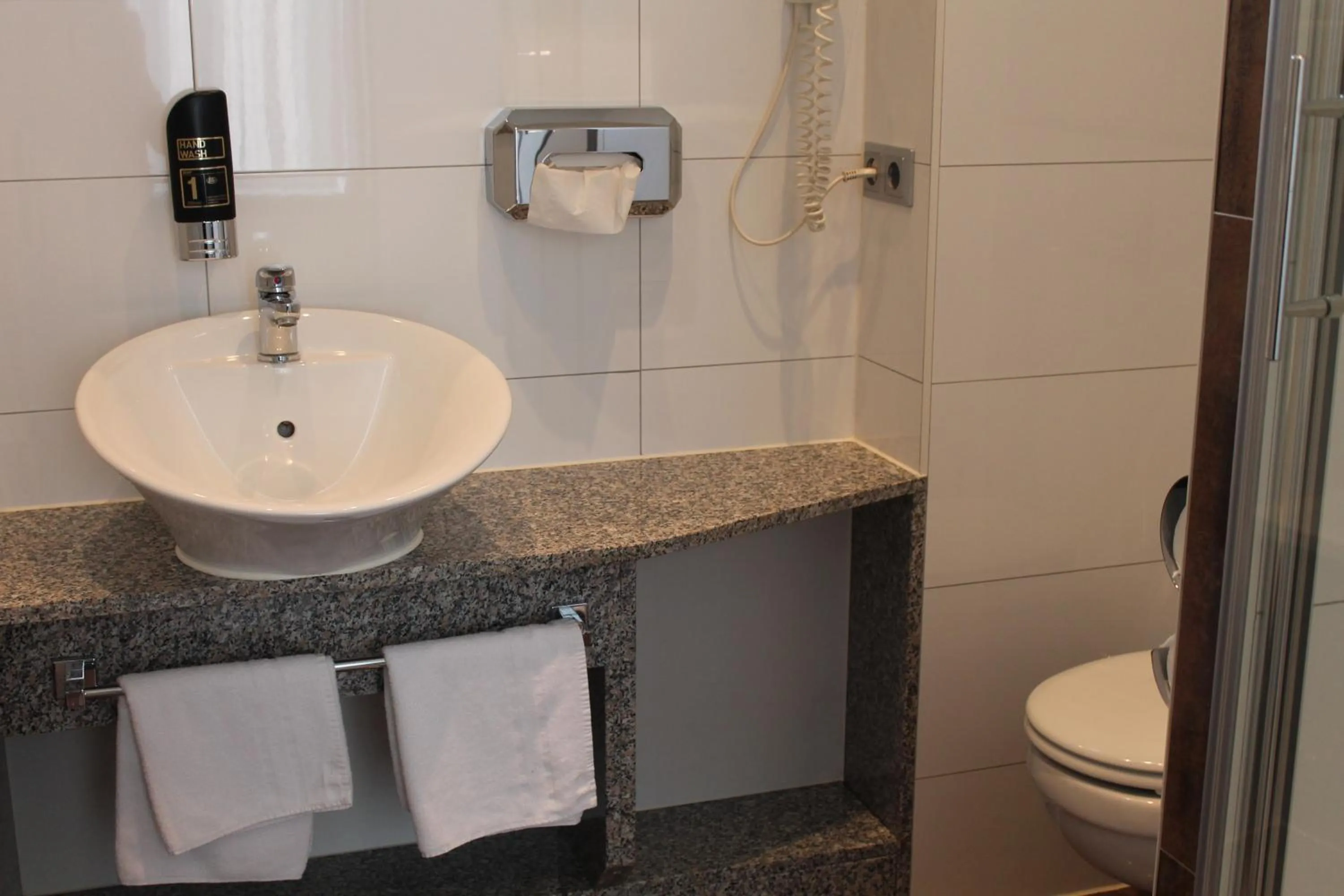 Bathroom in Hotel Weidenhof