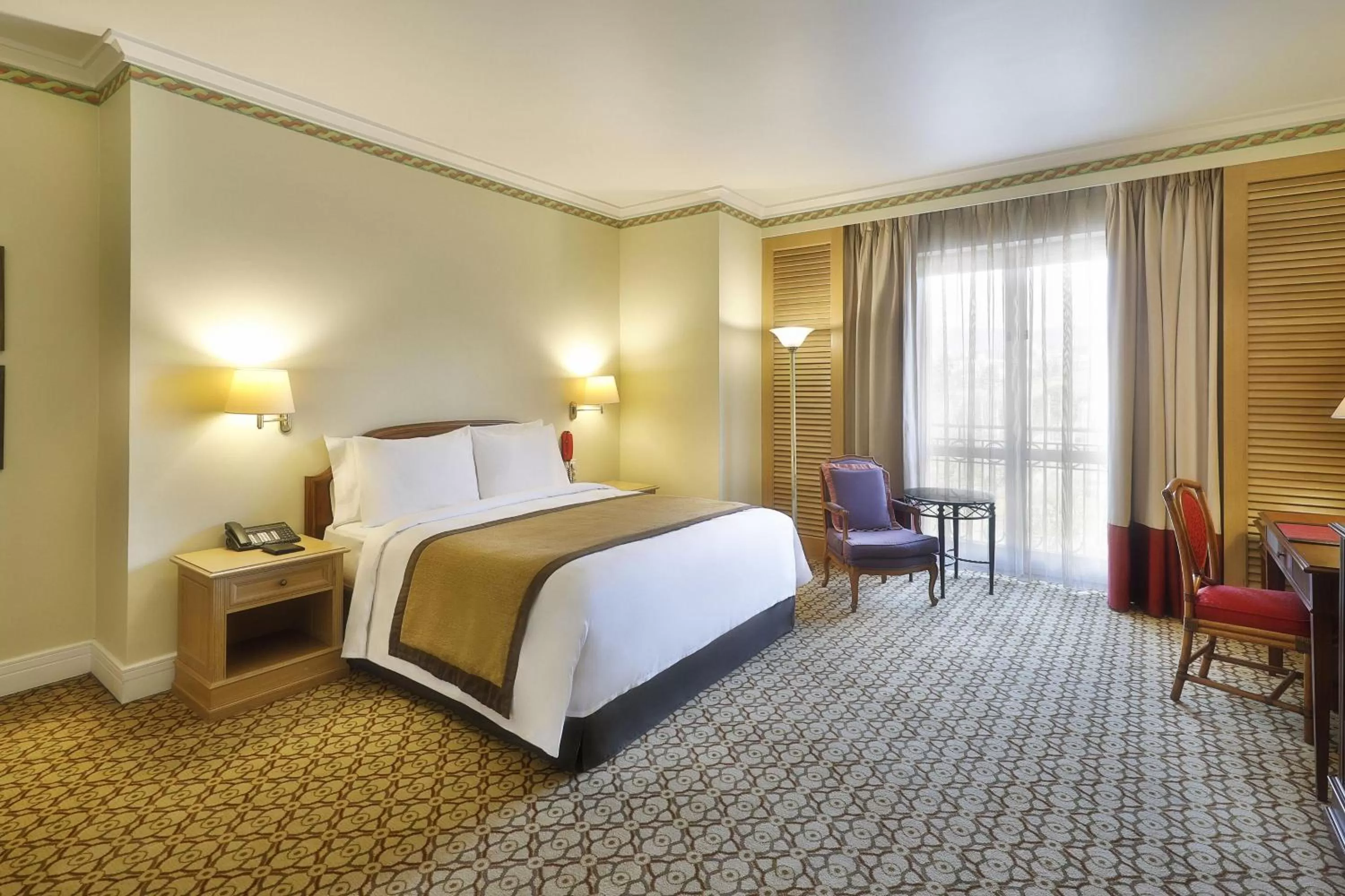 Photo of the whole room, Bed in Sheraton Addis, a Luxury Collection Hotel, Addis Ababa