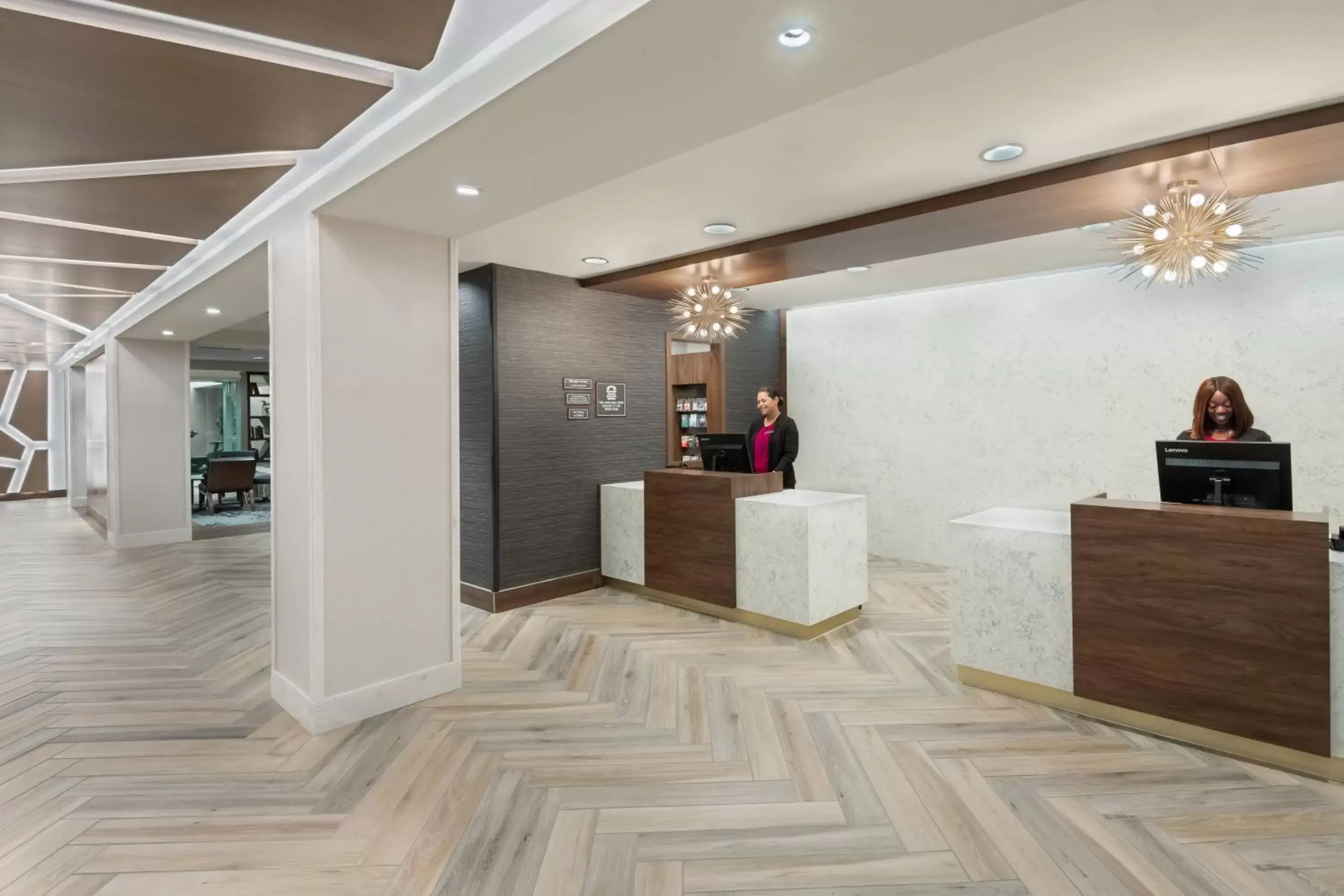 Lobby or reception, Lobby/Reception in Residence Inn by Marriott Buffalo Downtown