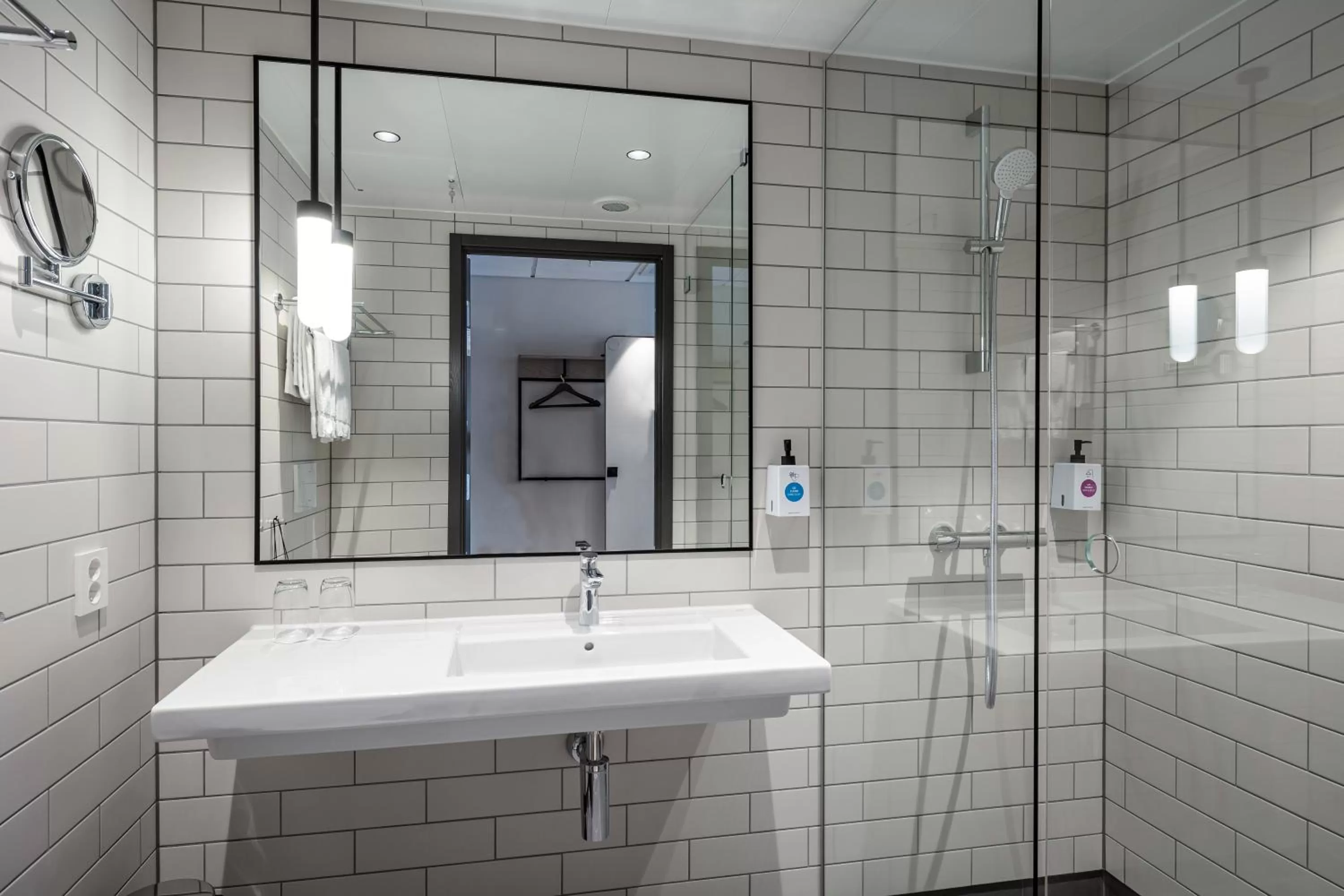 Shower in Quality Hotel Harstad