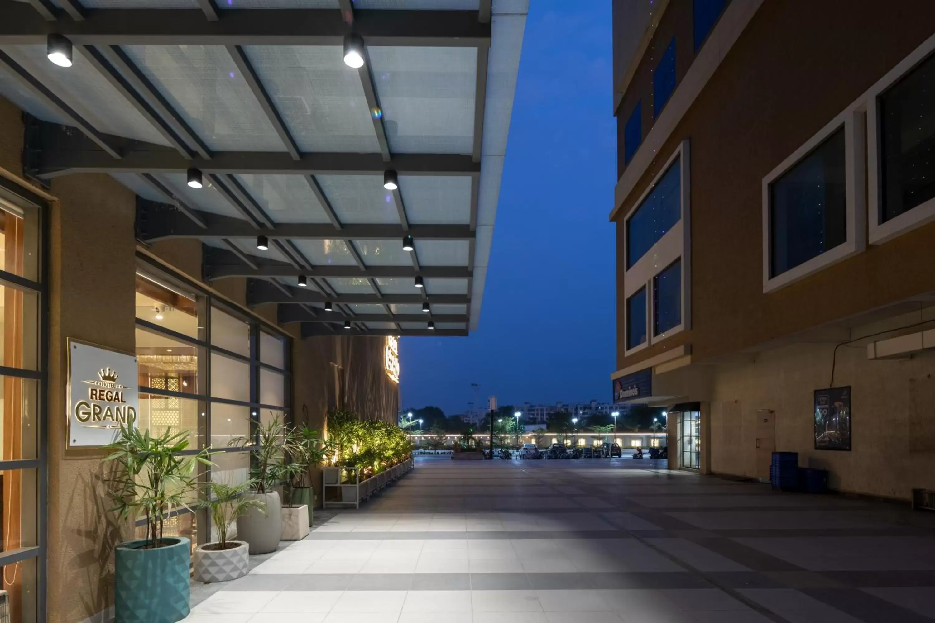 Facade/entrance in Hotel Regal Grand Facade/entrance in Hotel Regal Grand