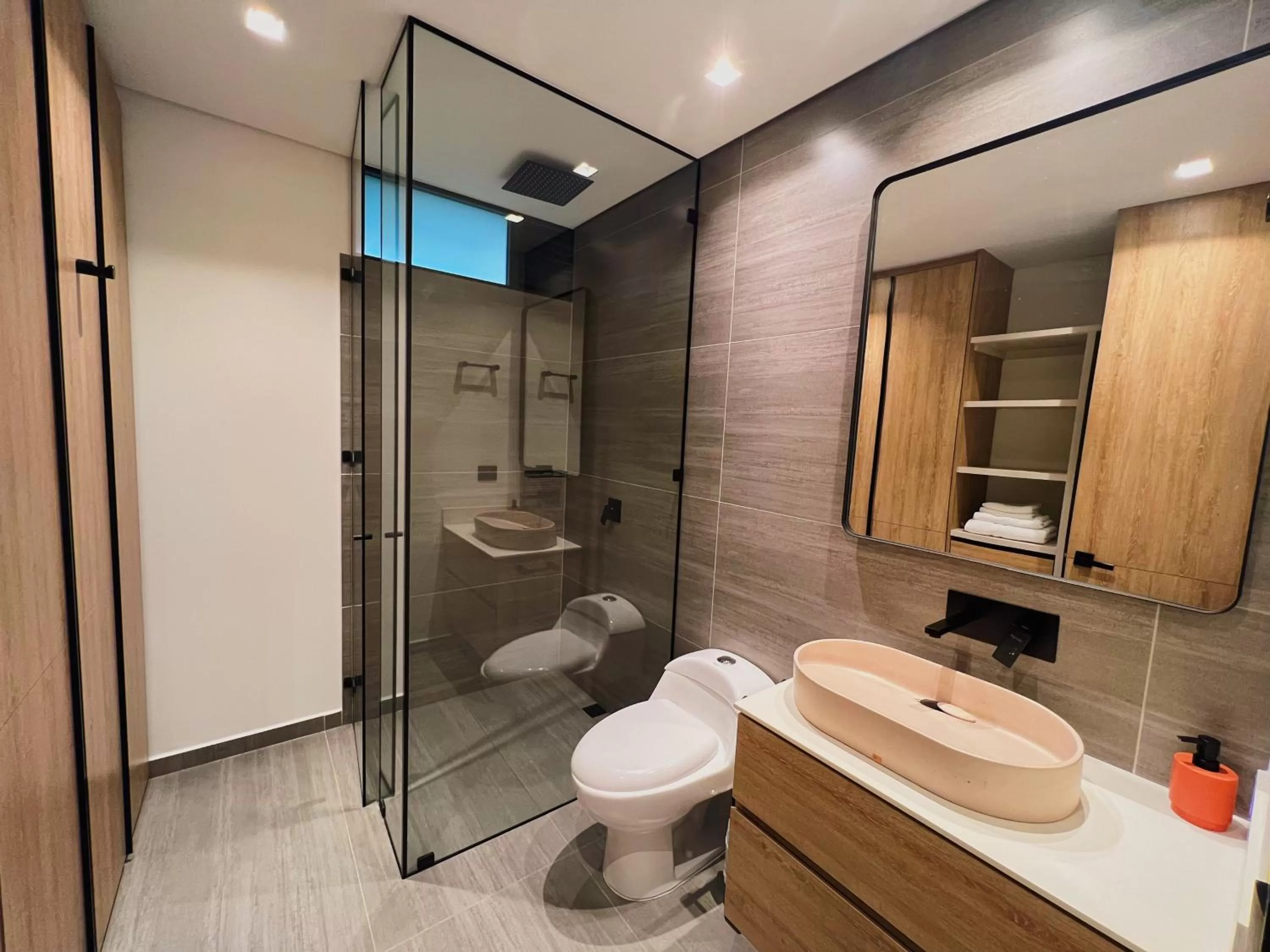 Shower in Wake Living