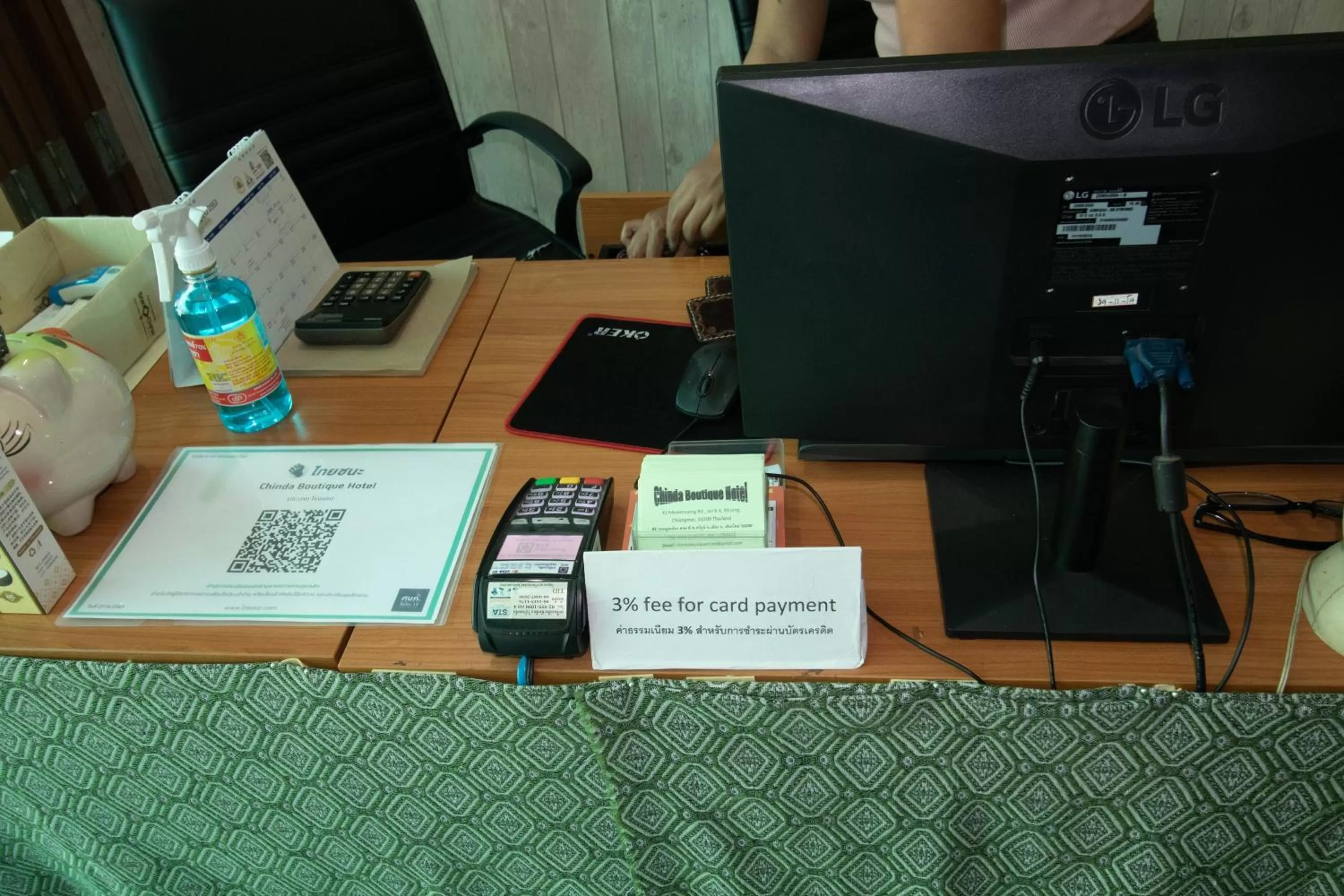 Lobby or reception in Chinda Boutique Hotel