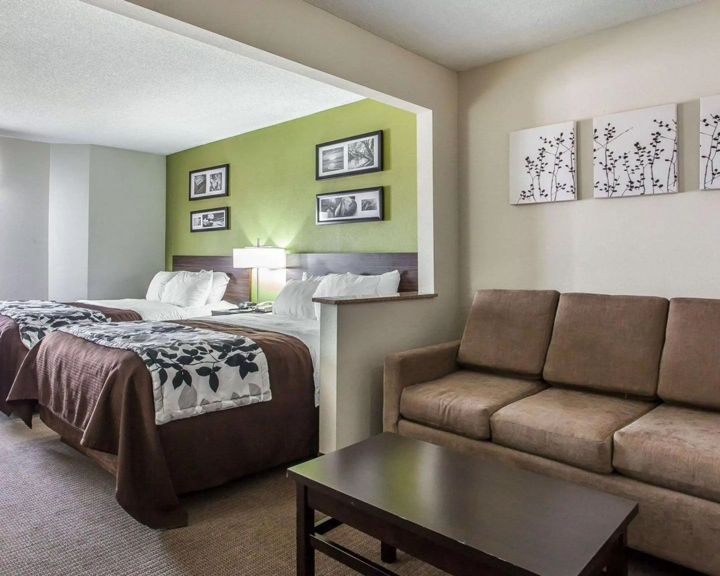 Photo of the whole room in Sleep Inn & Suites Near I-90 and Ashtabula