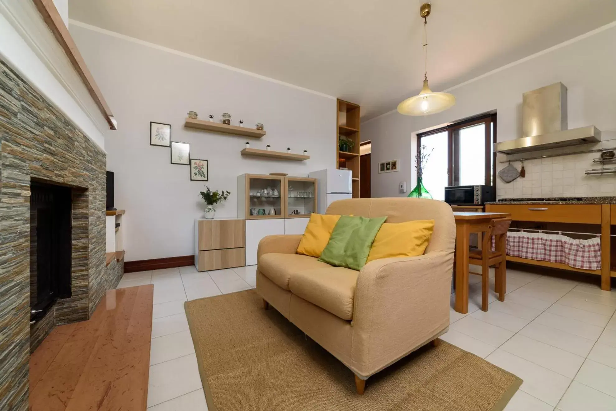 Communal lounge/ TV room, Seating Area in B&B Albachiara Casa di Campagna