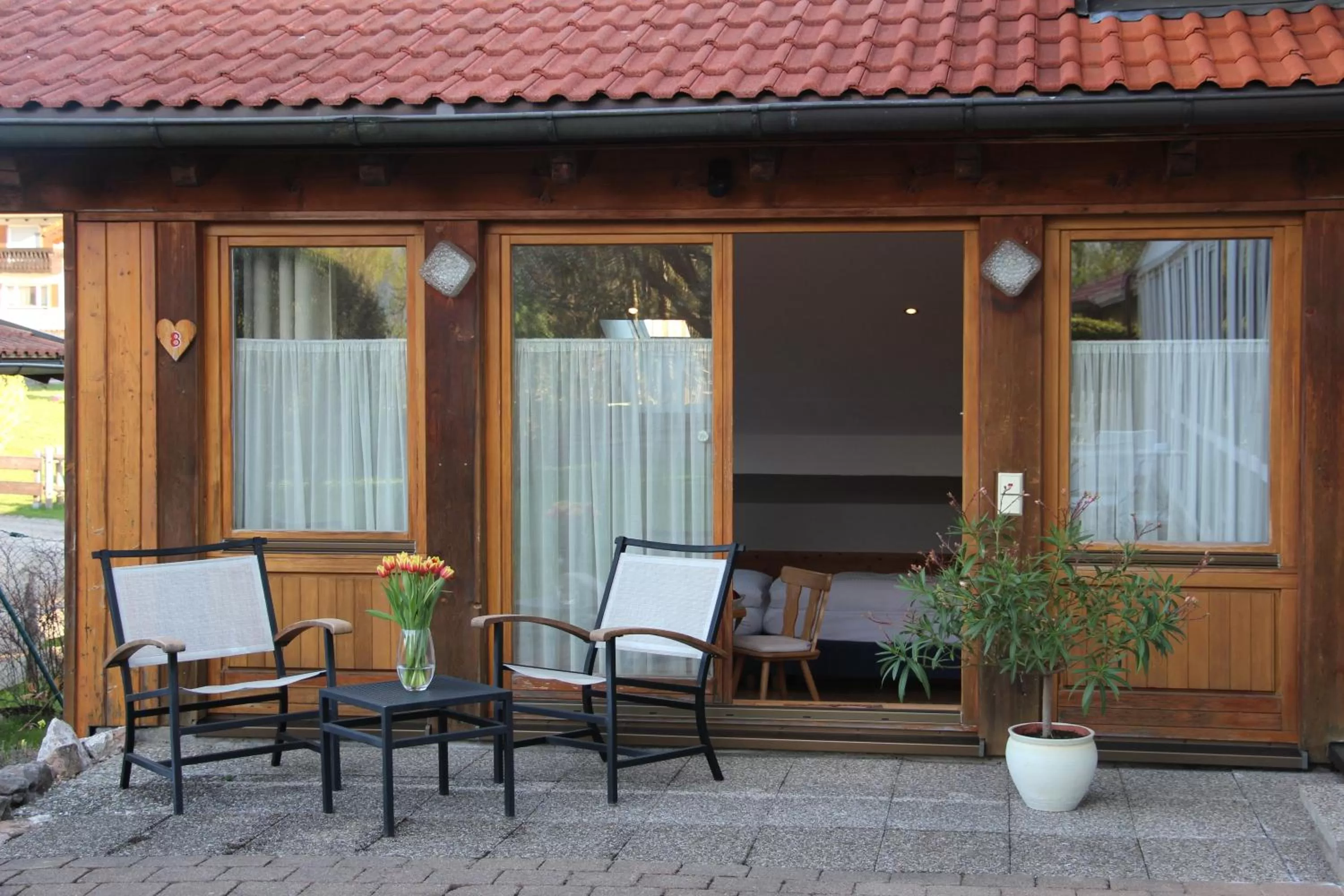 Balcony/Terrace in Landhaus Grobert