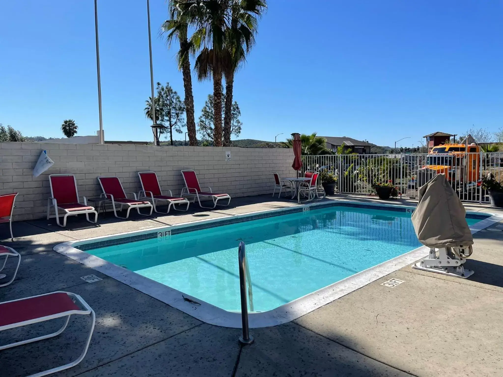Swimming pool in Ramada by Wyndham San Diego Poway Miramar Swimming pool in Ramada by Wyndham San Diego Poway Miramar