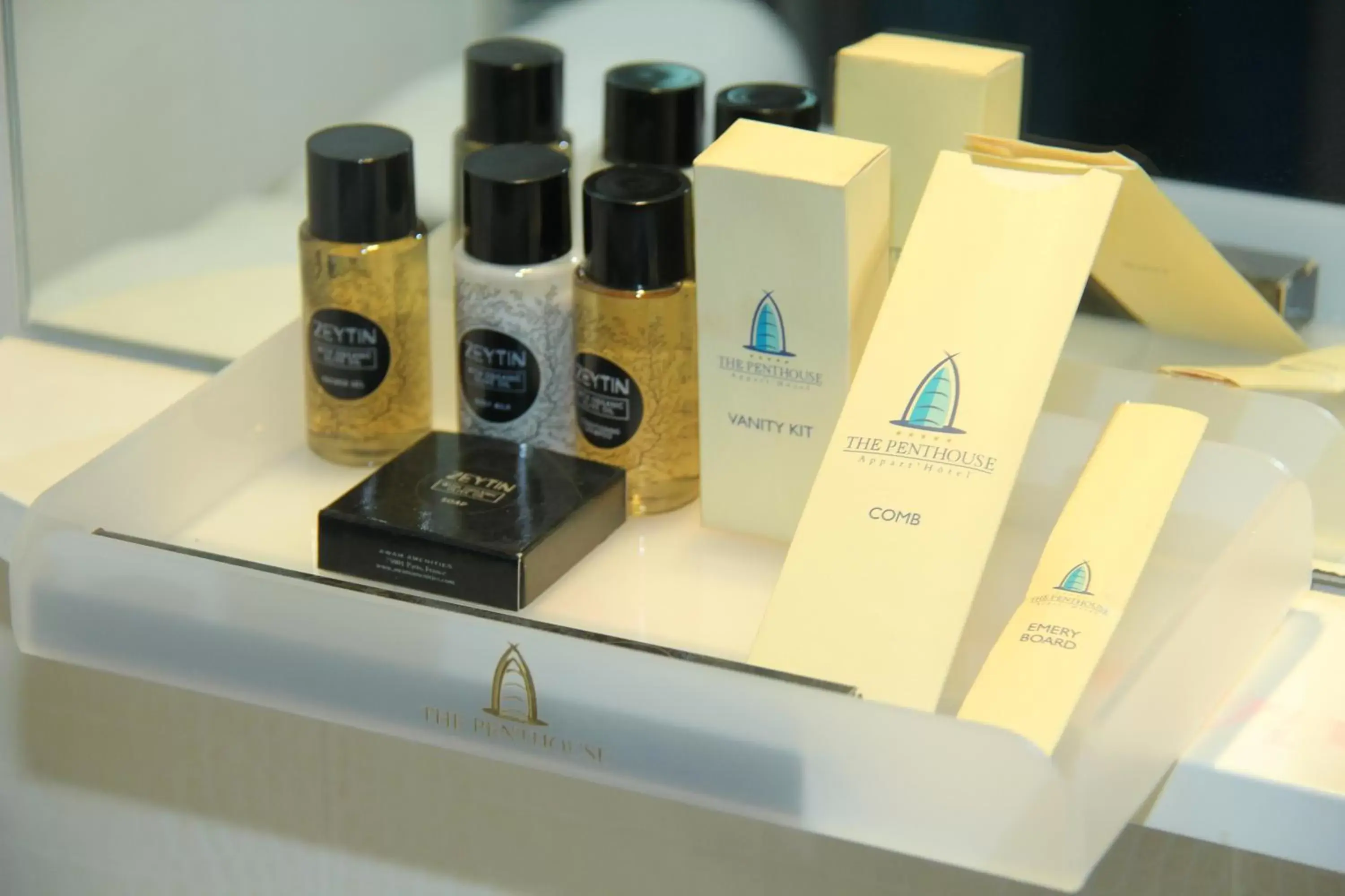 Bathroom in The Penthouse Suites Hotel Bathroom in The Penthouse Suites Hotel